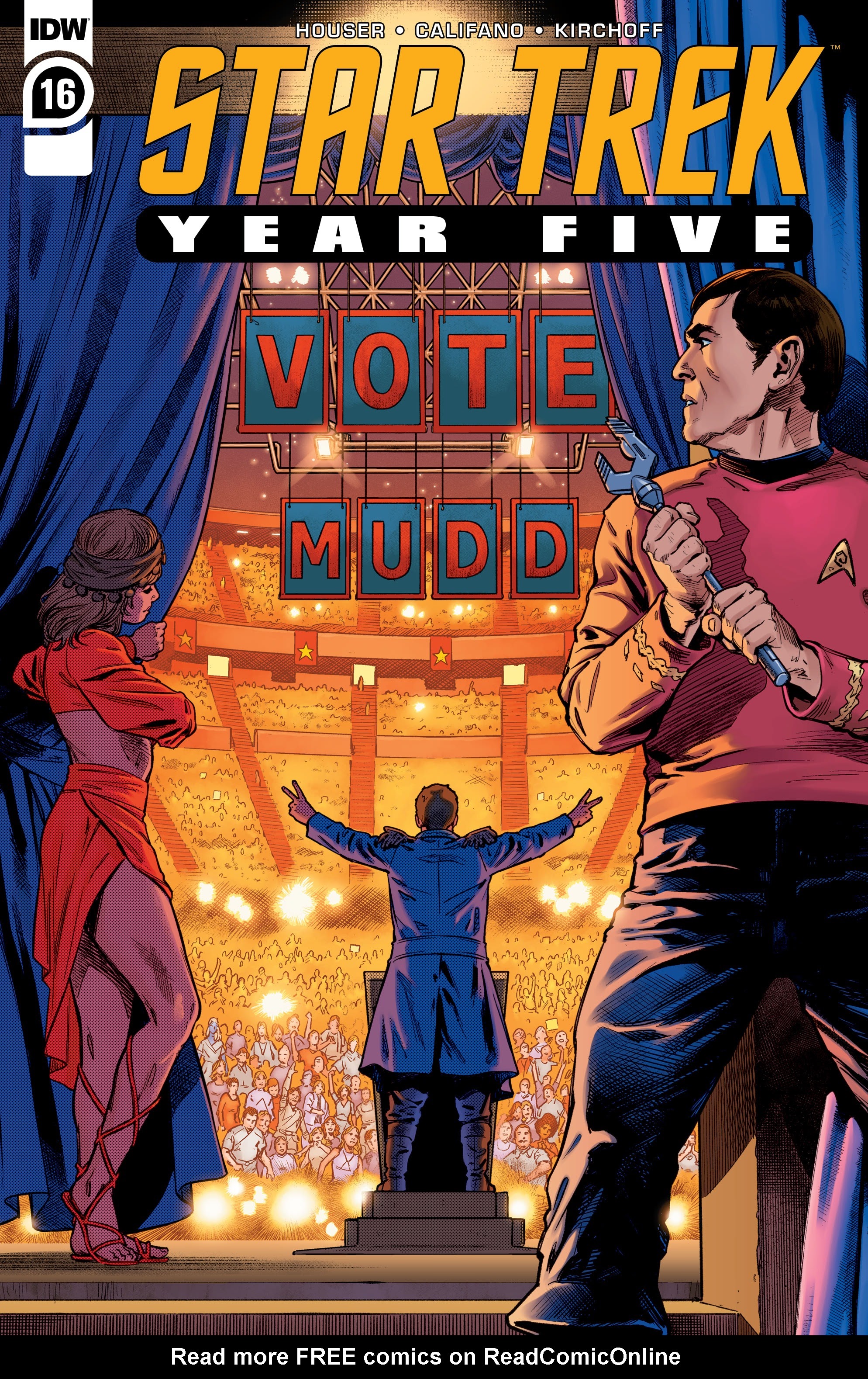 Read online Star Trek: Year Five comic -  Issue #16 - 1