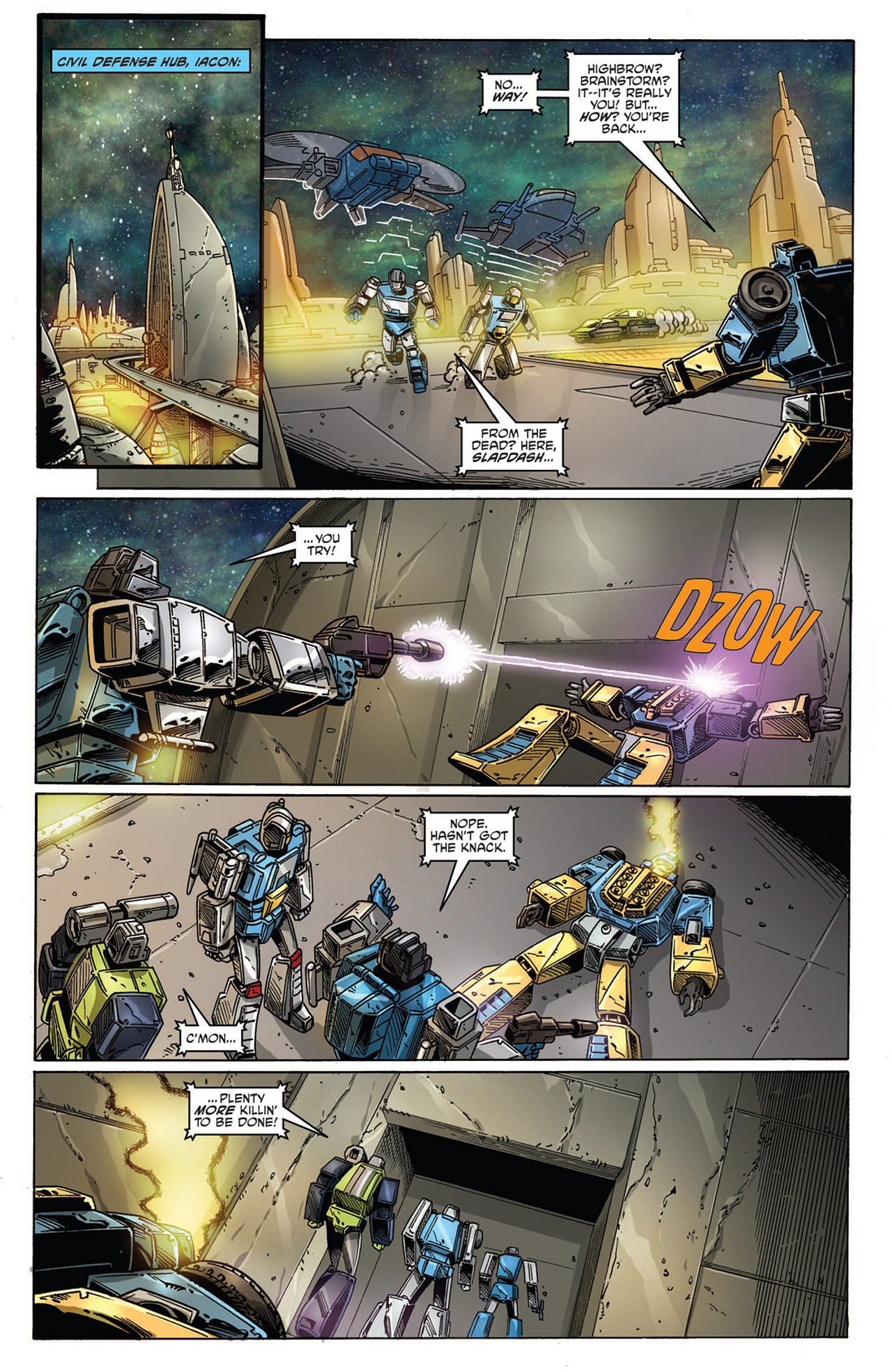 Read online The Transformers: Regeneration One comic -  Issue #87 - 19