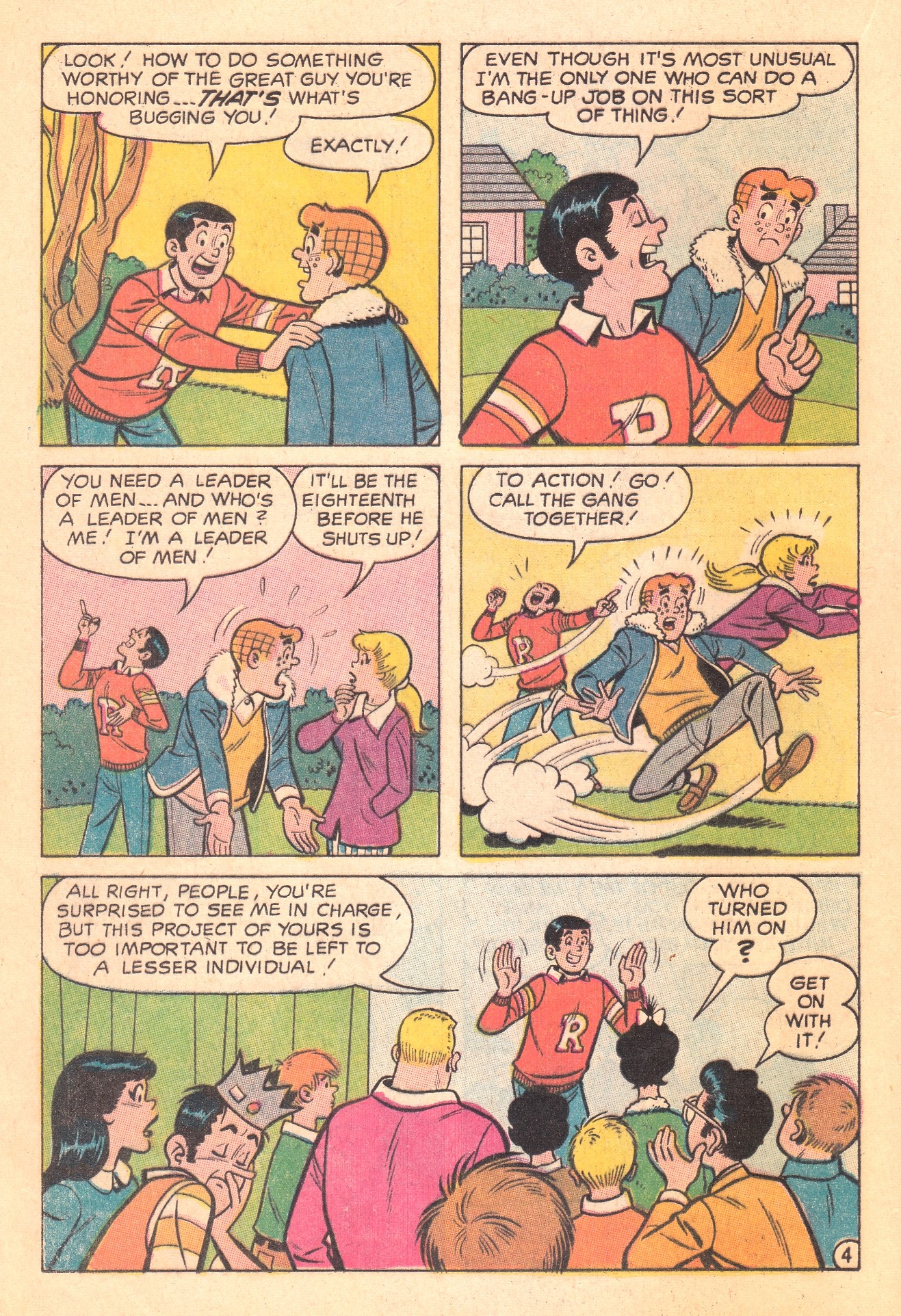 Read online Reggie and Me (1966) comic -  Issue #34 - 16