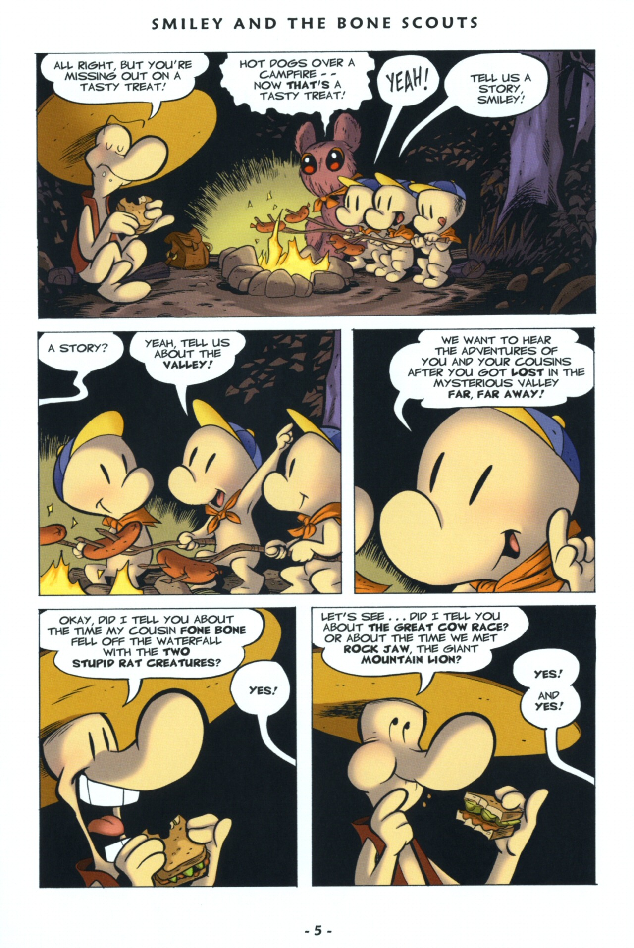 Read online Bone: Tall Tales comic -  Issue # TPB - 15