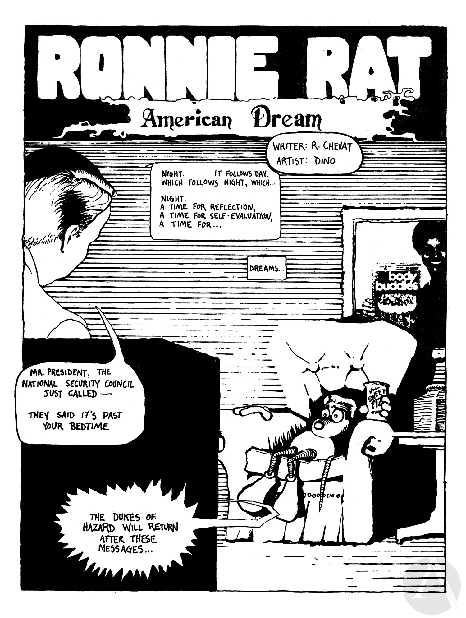 Read online The Ronnie Rat Show comic -  Issue # Full - 9