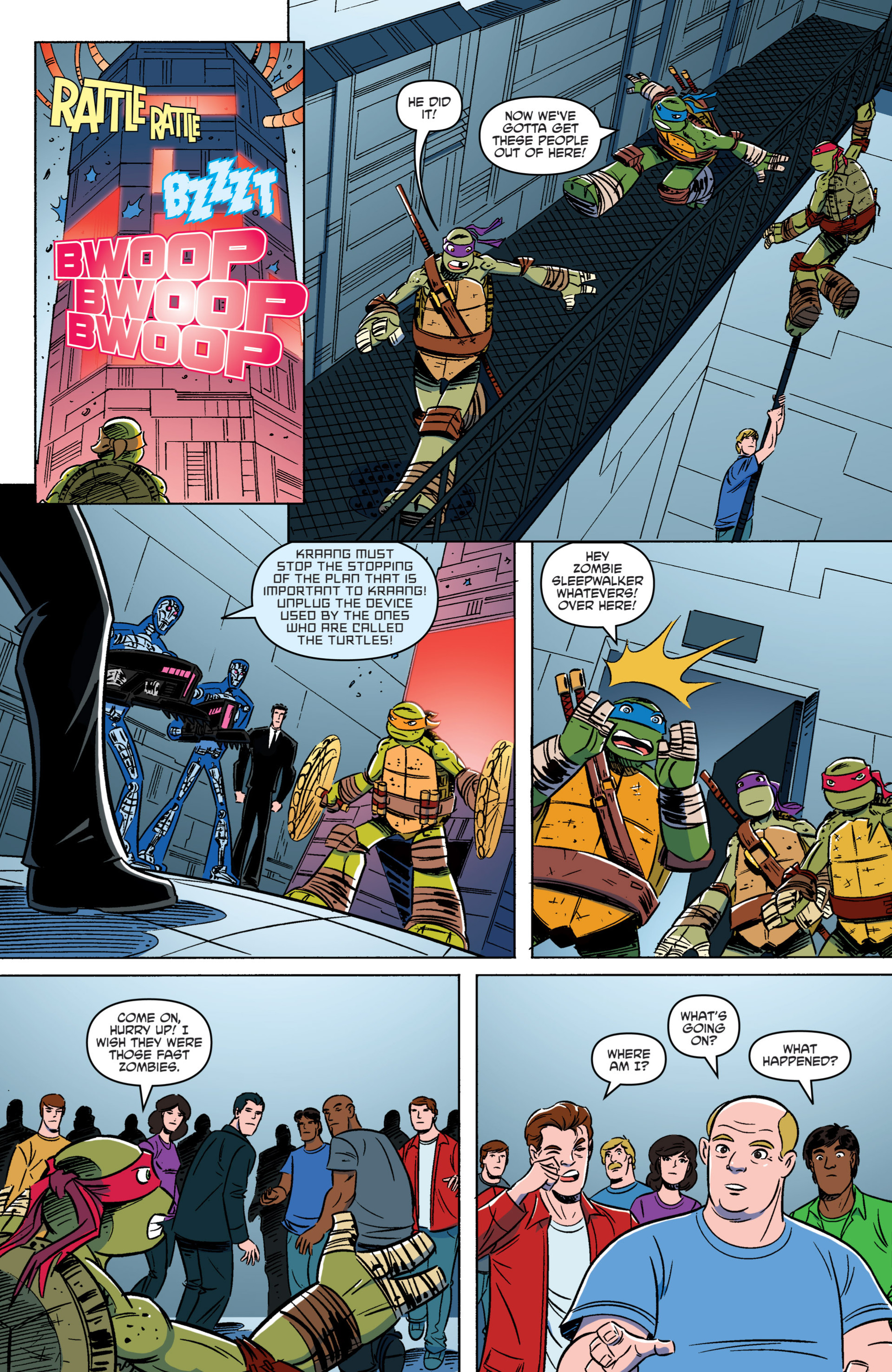 Read online Teenage Mutant Ninja Turtles New Animated Adventures comic -  Issue #3 - 21