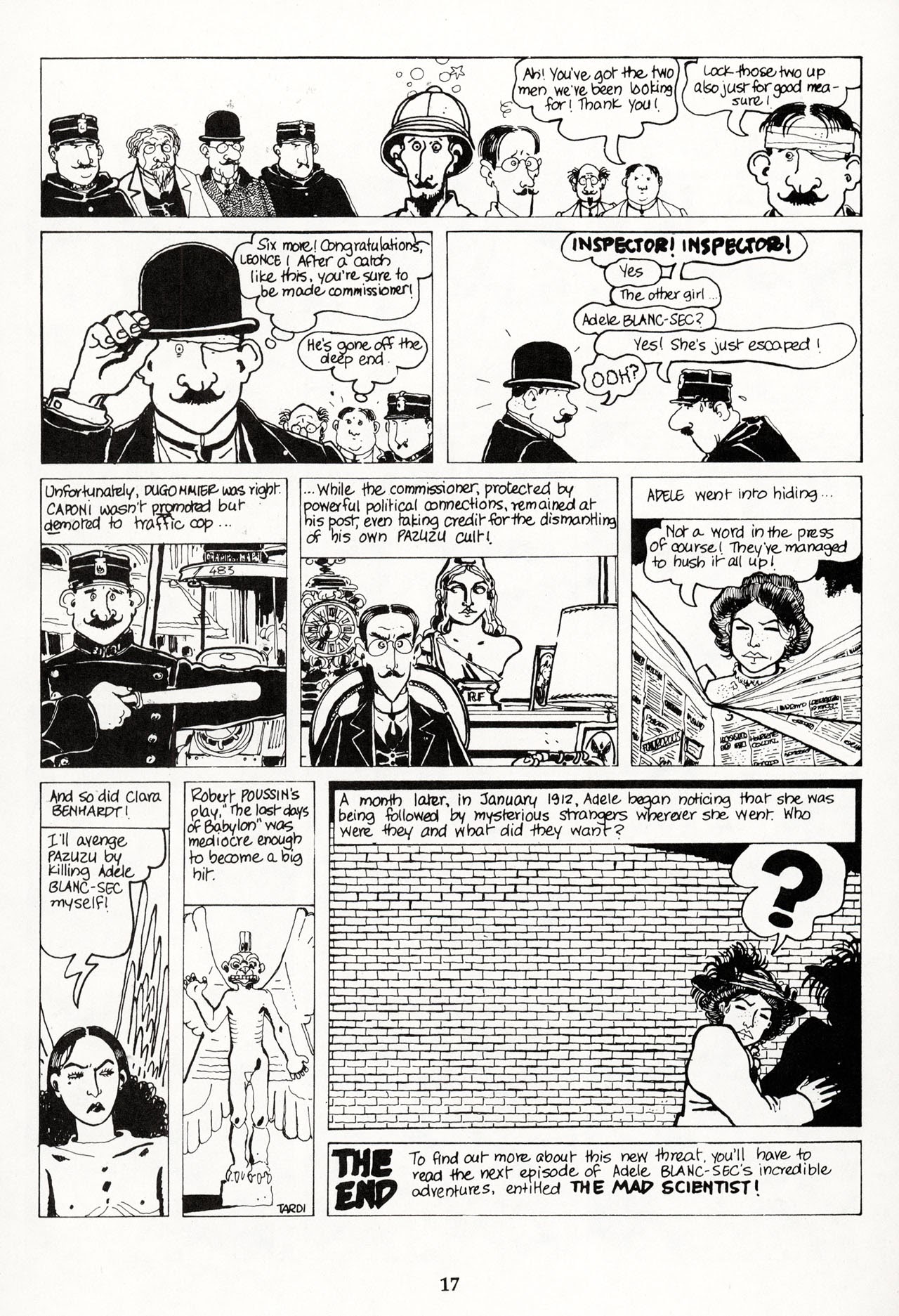 Read online The Extraordinary Adventures of Adele Blanc-Sec comic -  Issue #2 - 48