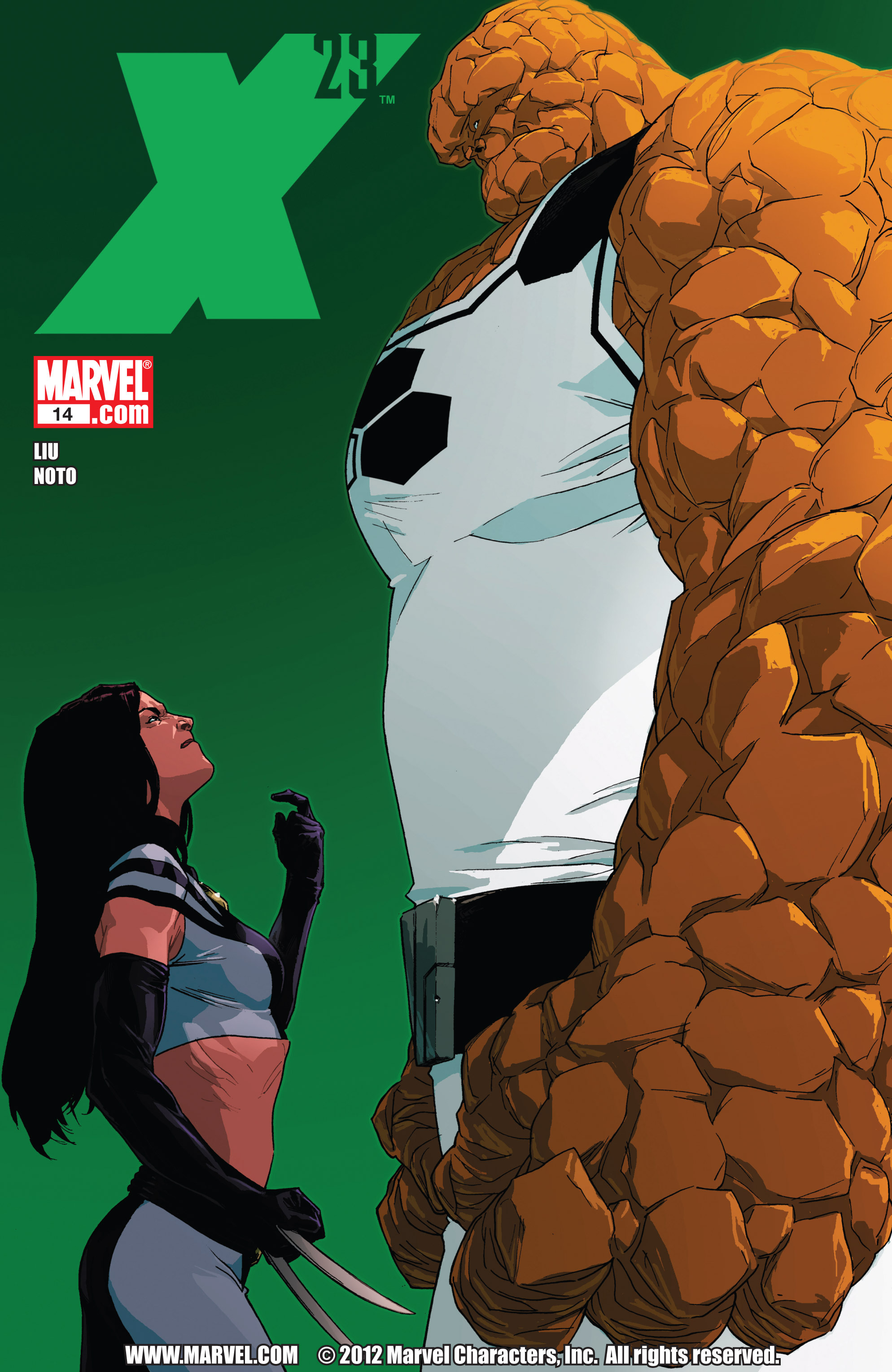 Read online X-23 (2010) comic -  Issue #14 - 1