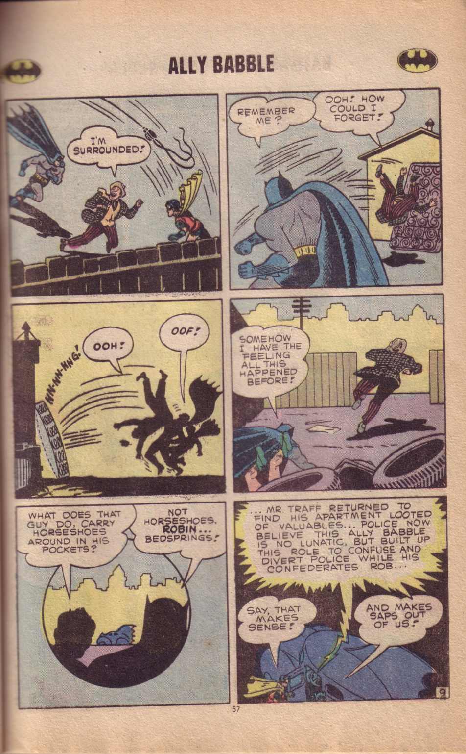 Read online Batman (1940) comic -  Issue #257 - 57