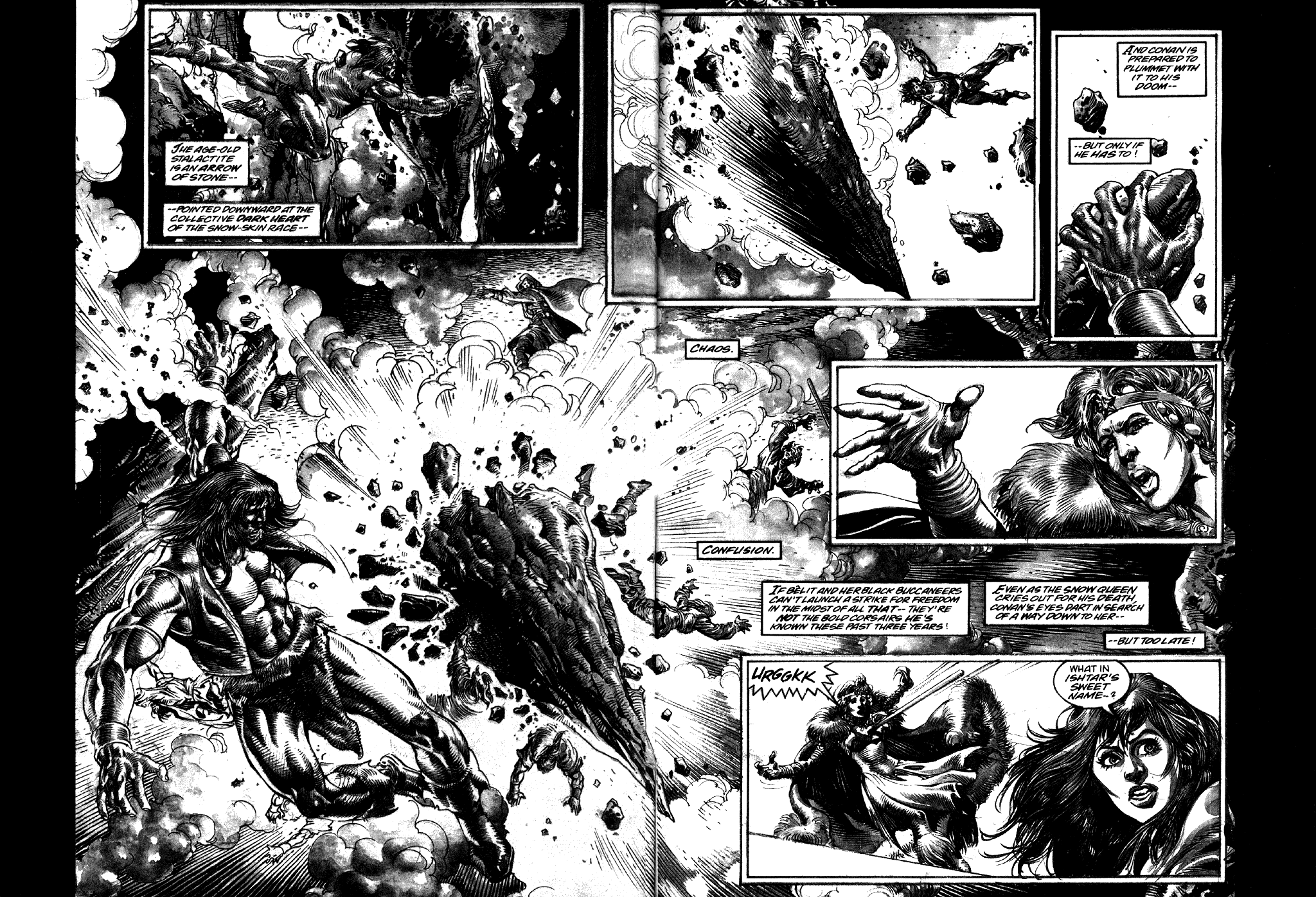 Read online Conan the Savage comic -  Issue #4 - 34