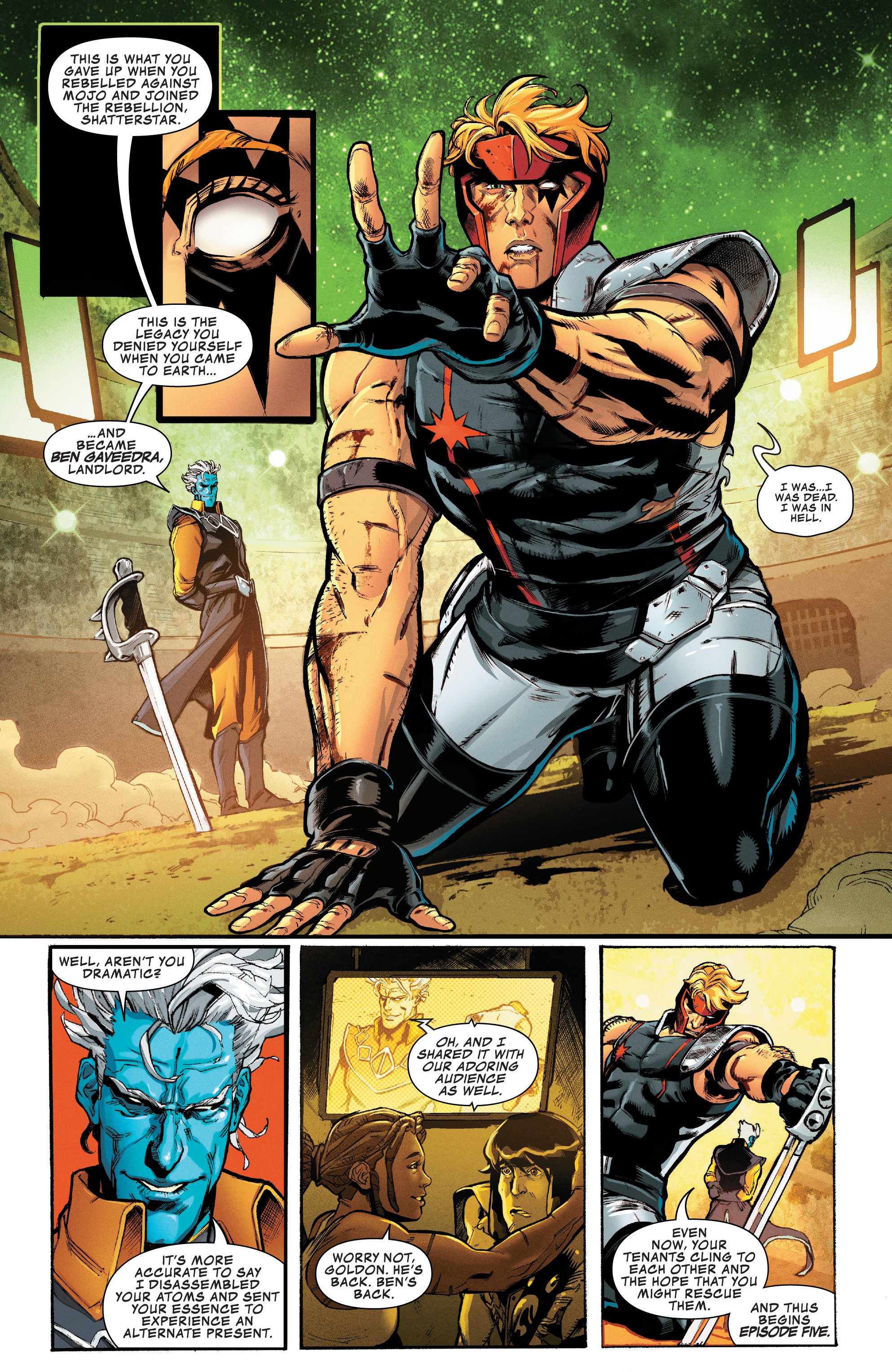 Read online Shatterstar comic -  Issue #5 - 6