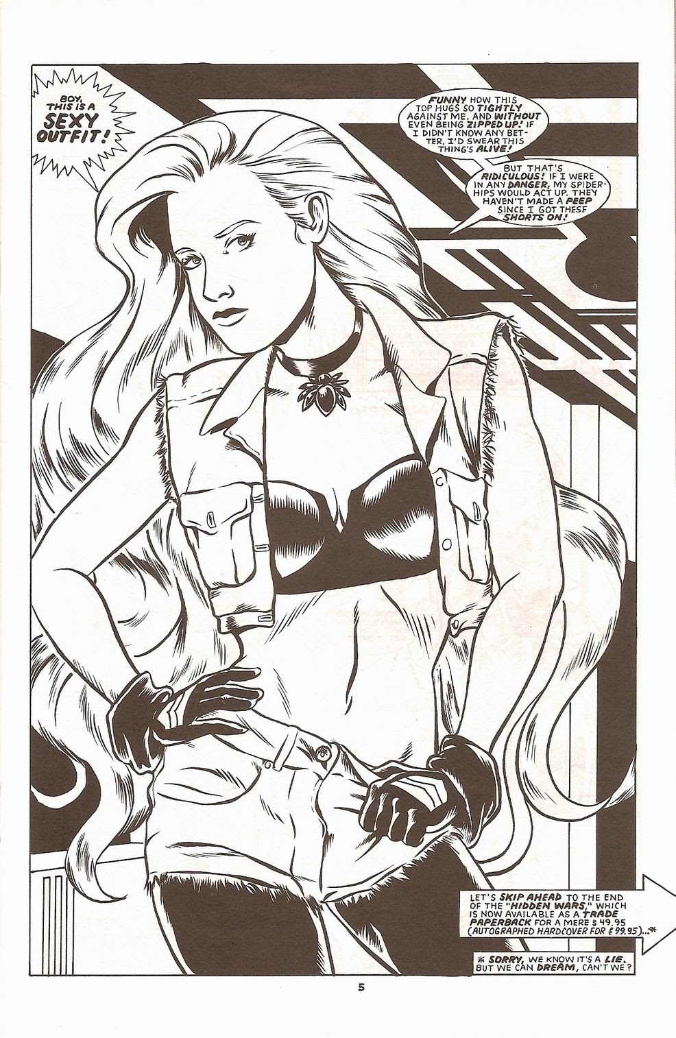 Read online Spider Femme Versus Denim comic -  Issue # Full - 7