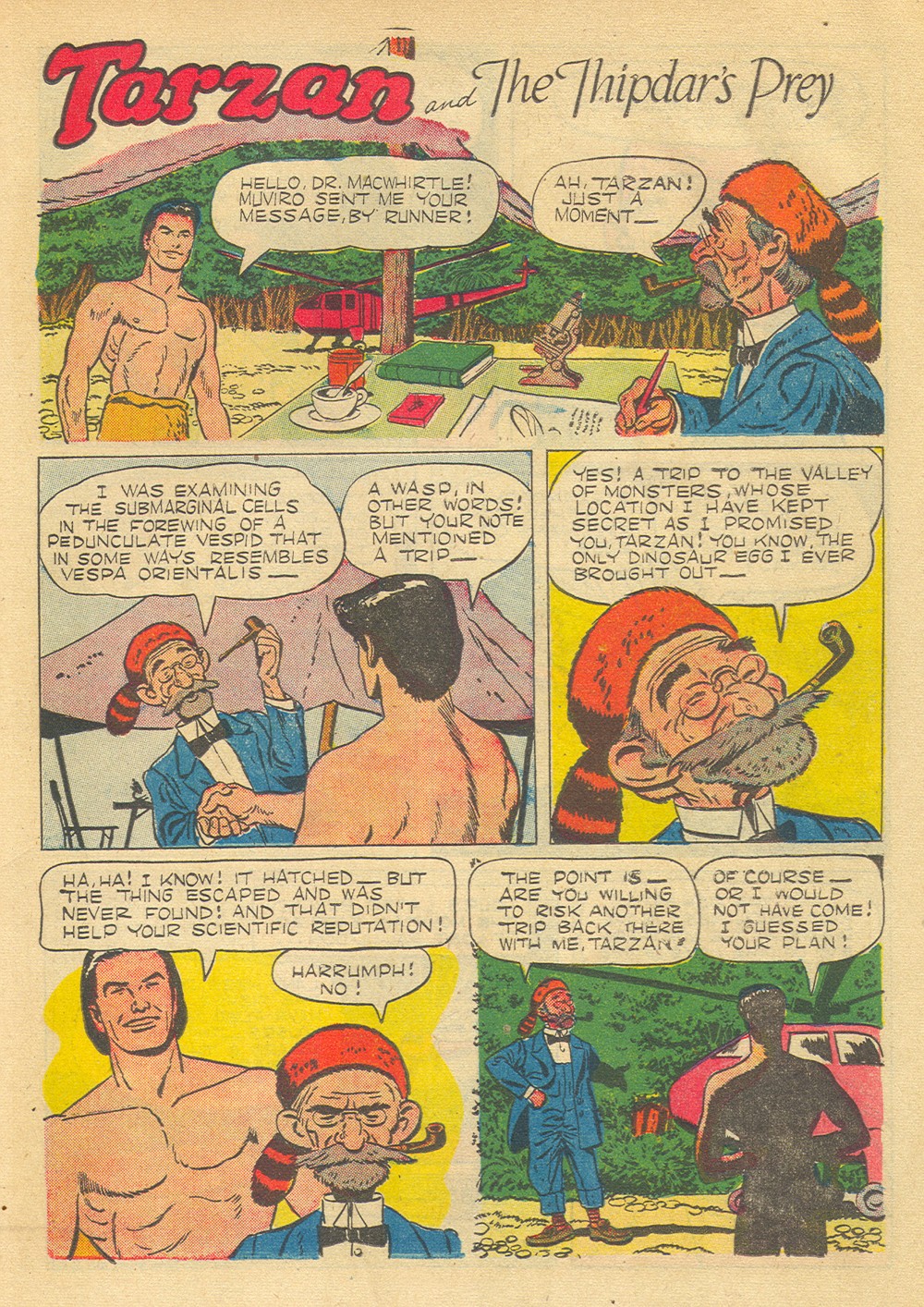 Read online Tarzan (1948) comic -  Issue #49 - 27