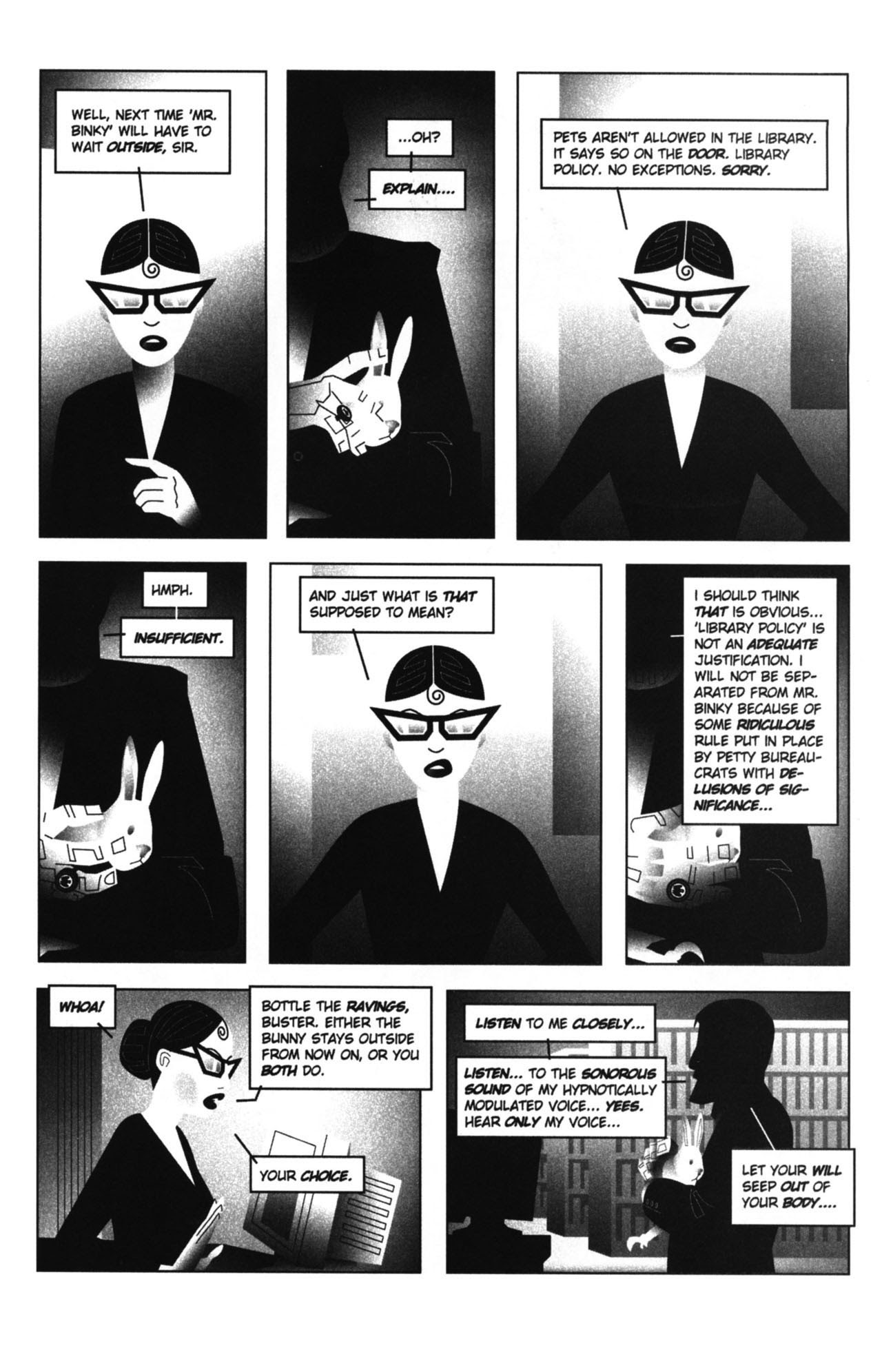 Read online Rex Libris comic -  Issue #7 - 10