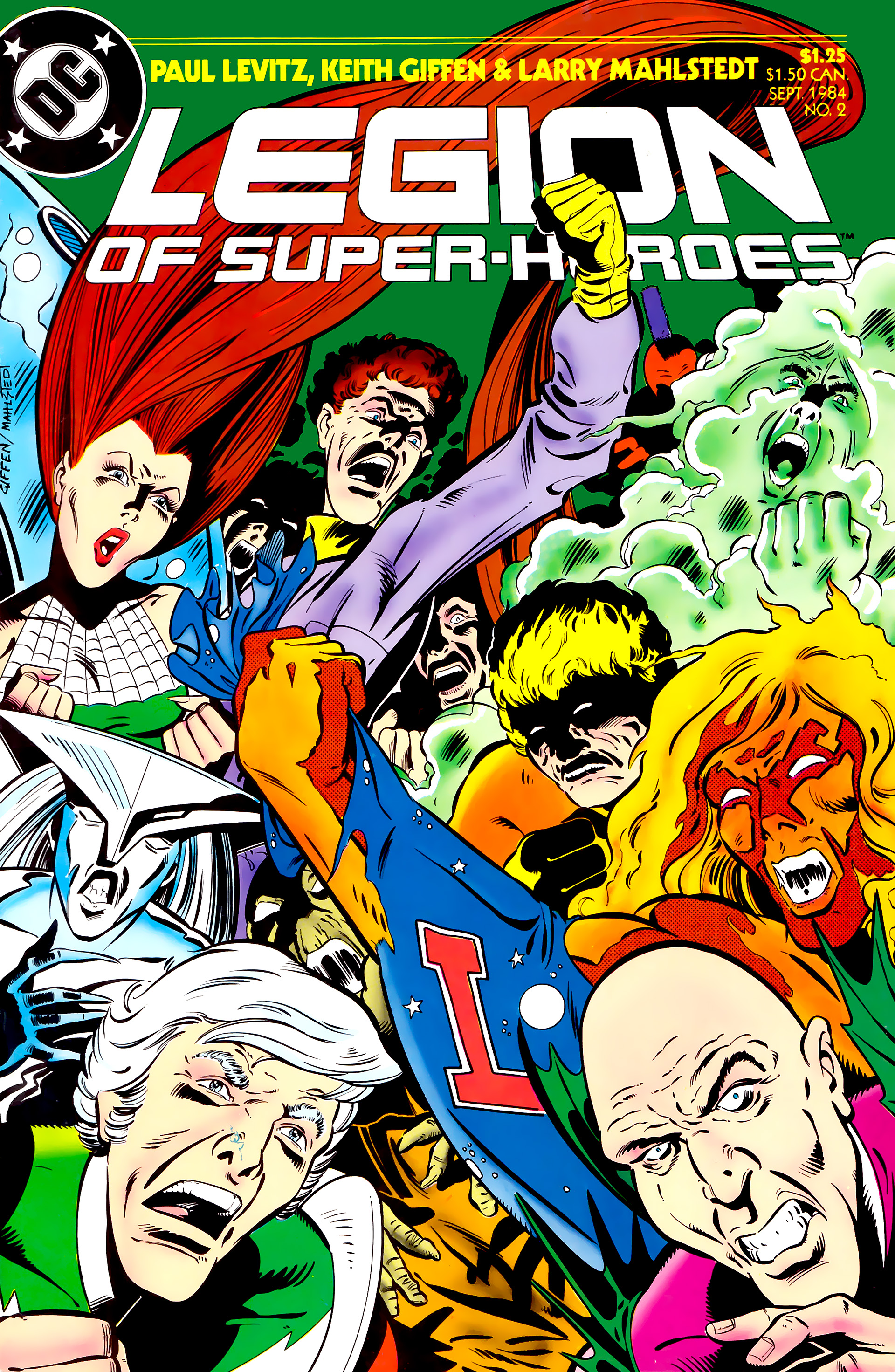 Read online Legion of Super-Heroes (1984) comic -  Issue #2 - 1
