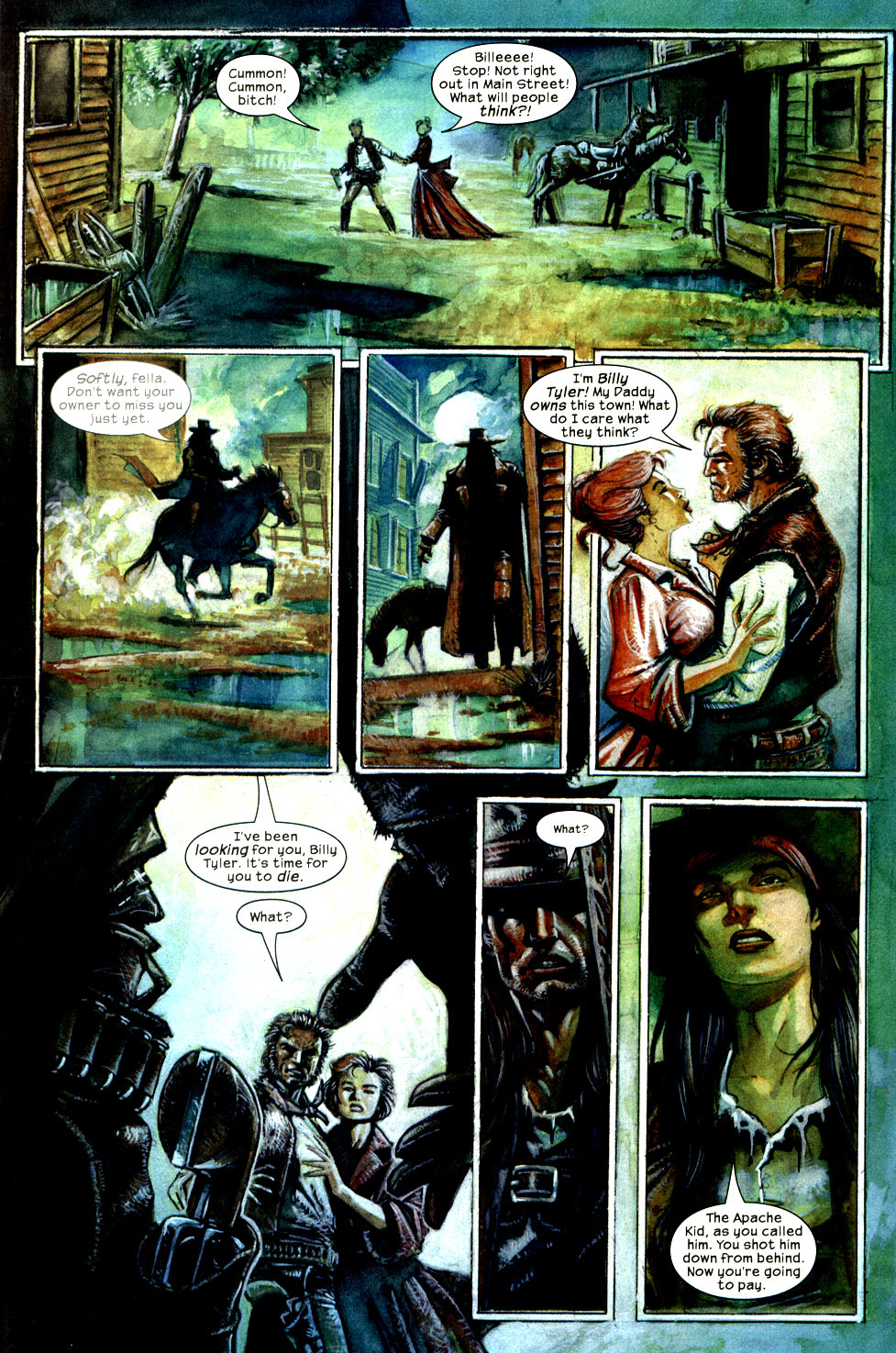 Read online Apache Skies comic -  Issue #1 - 21