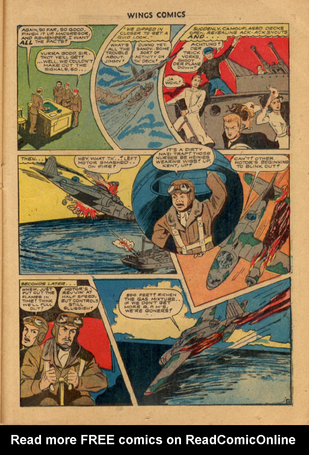 Read online Wings Comics comic -  Issue #38 - 41