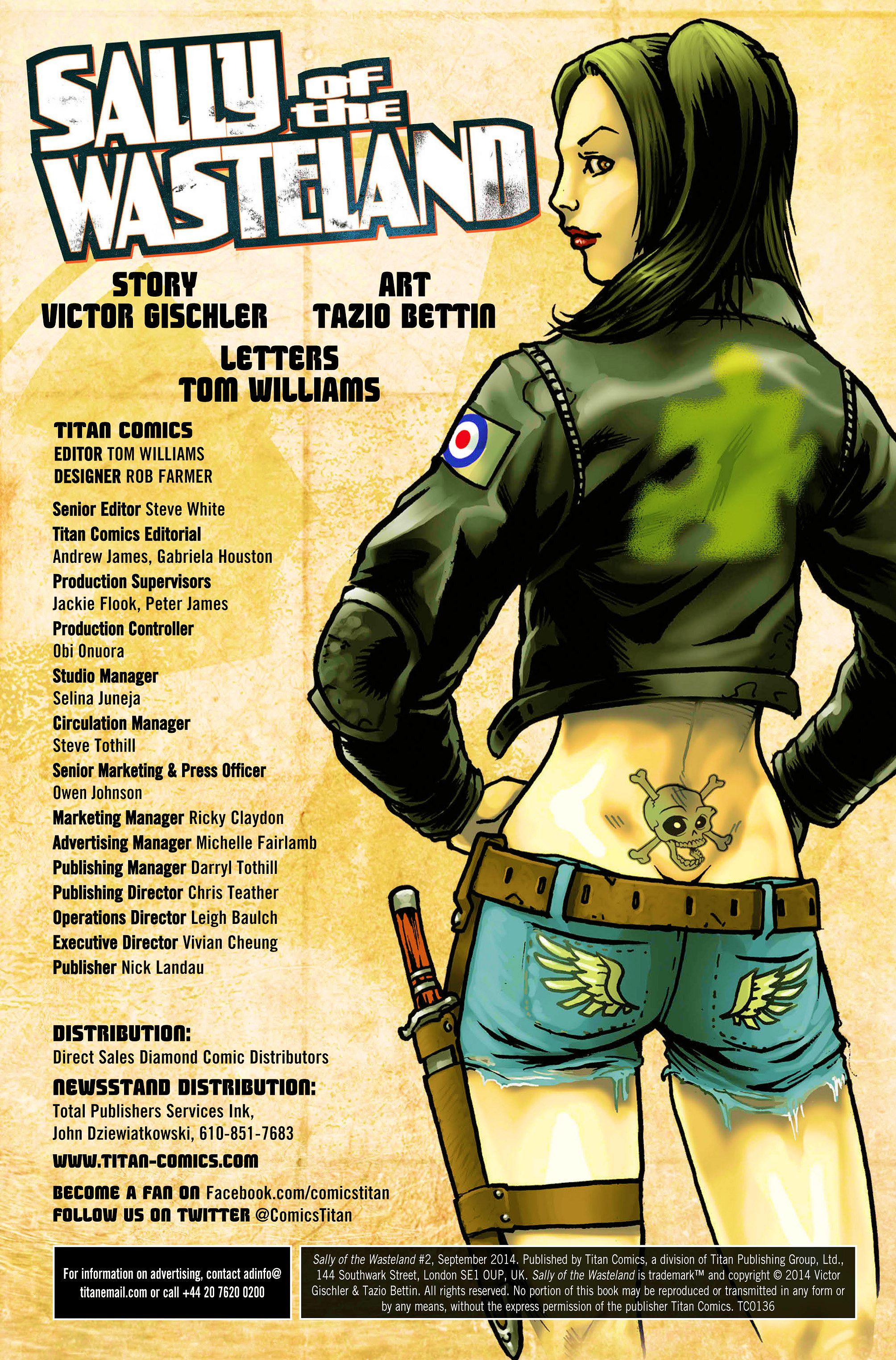 Read online Sally of the Wasteland comic -  Issue #2 - 2
