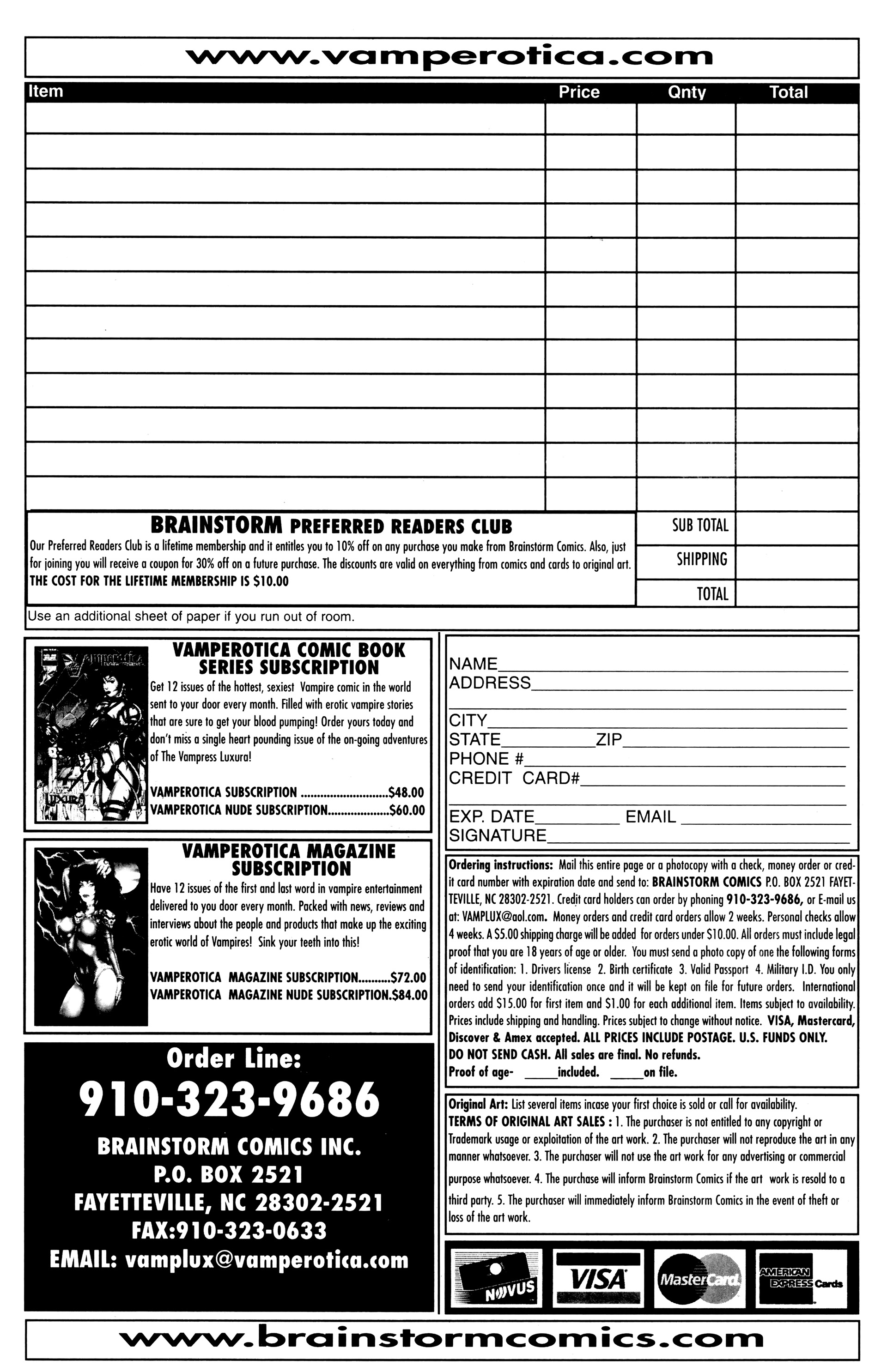 Read online Vamperotica comic -  Issue #39 - 34