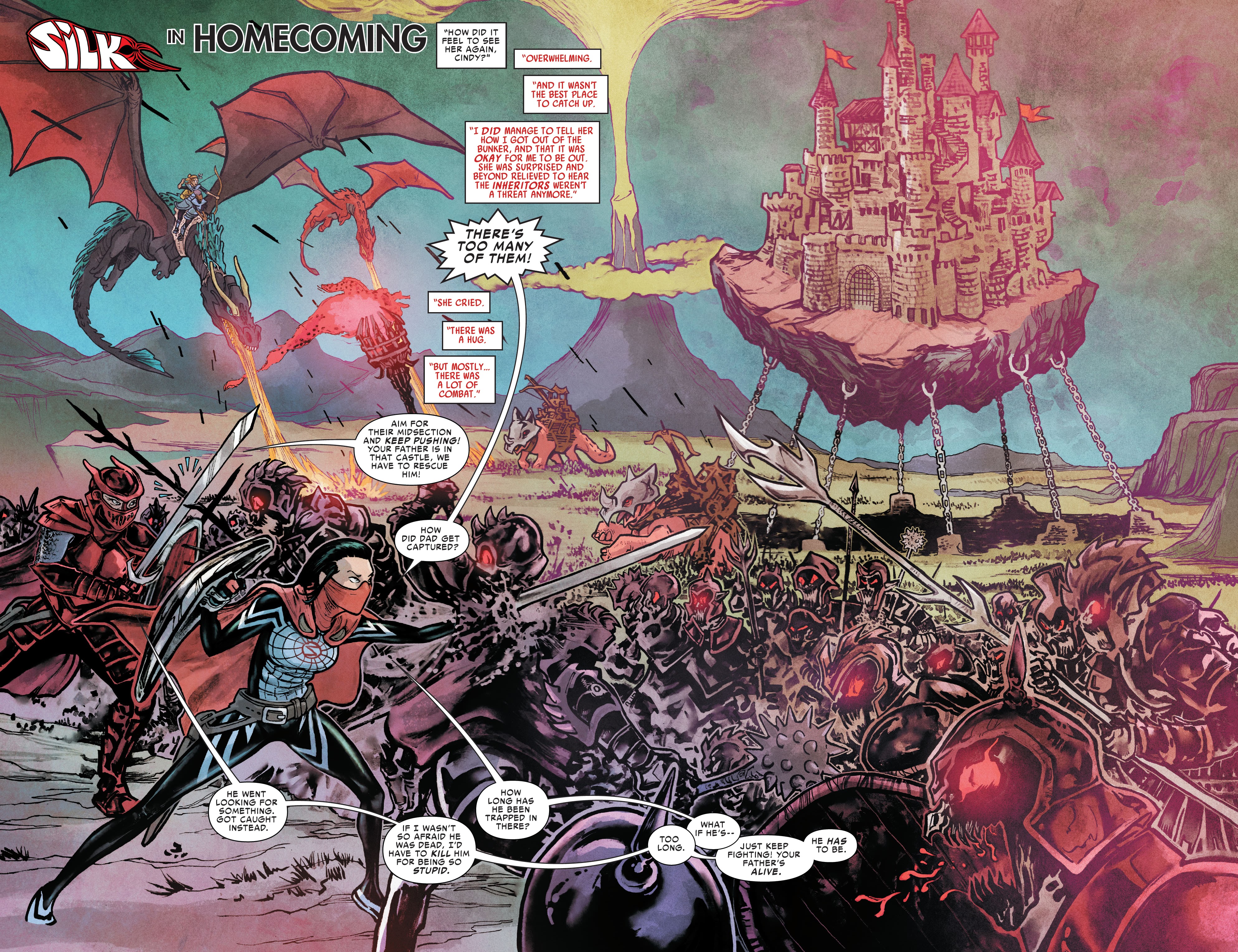 Read online Silk: Out of the Spider-Verse comic -  Issue # TPB 3 (Part 1) - 88