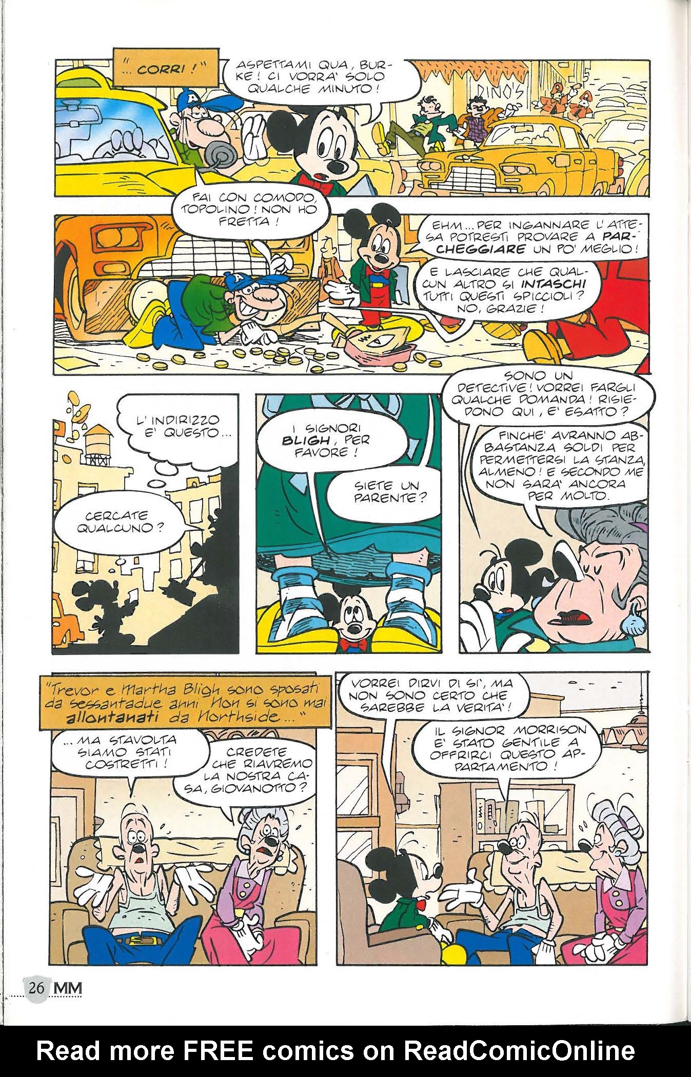 Read online Mickey Mouse Mystery Magazine comic -  Issue #11 - 24
