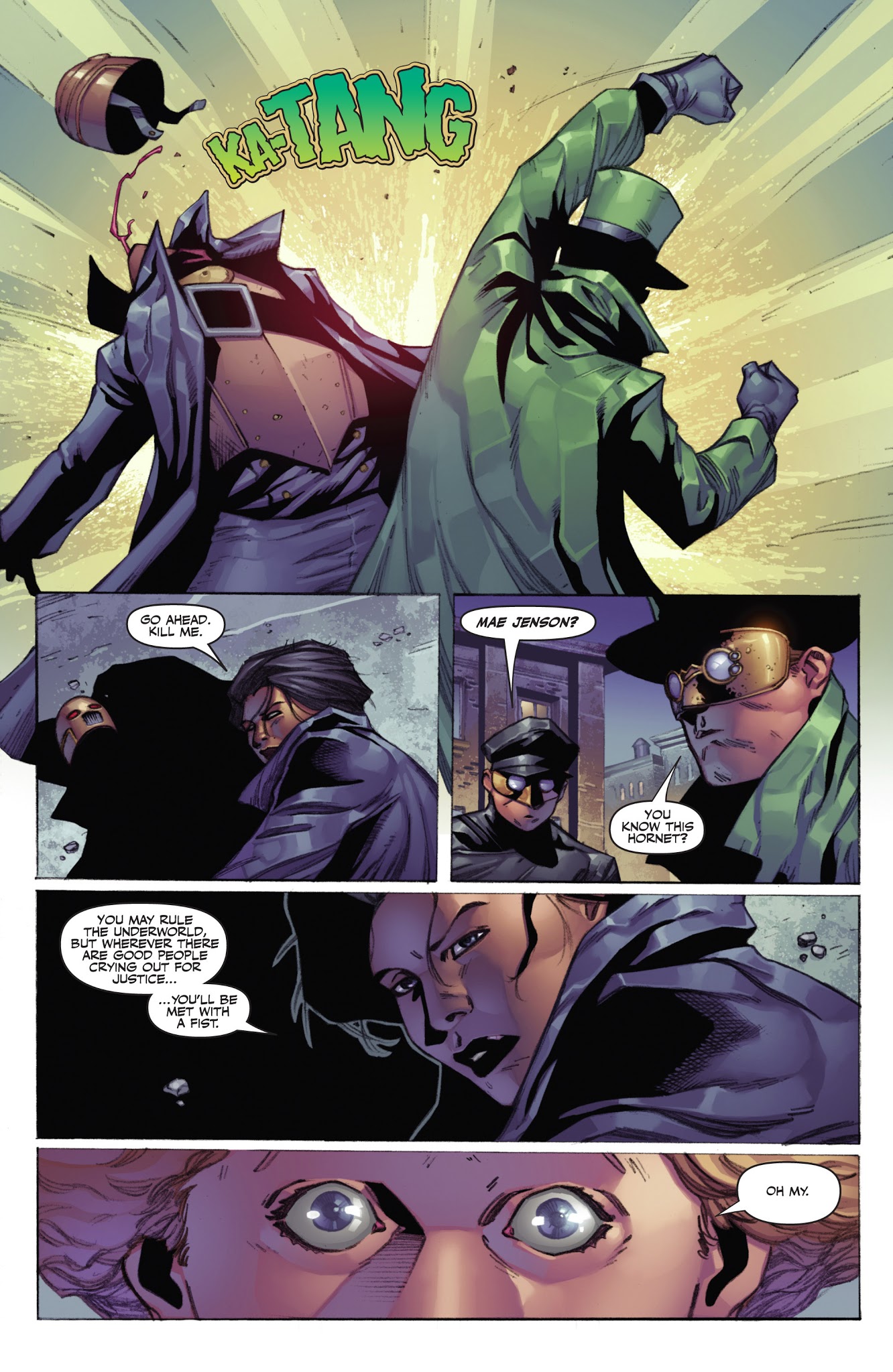 Read online Legenderry: Green Hornet comic -  Issue #3 - 20