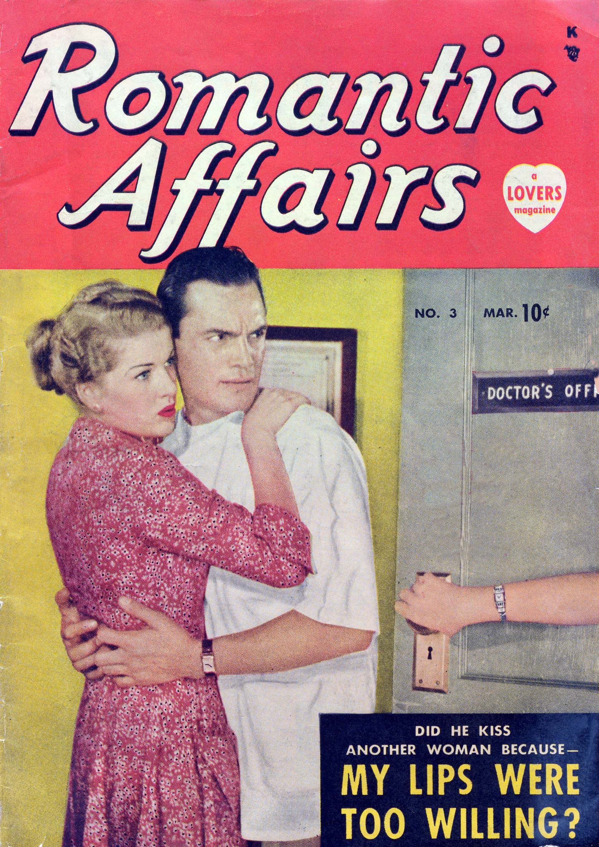 Read online Romantic Affairs comic -  Issue #3 - 1