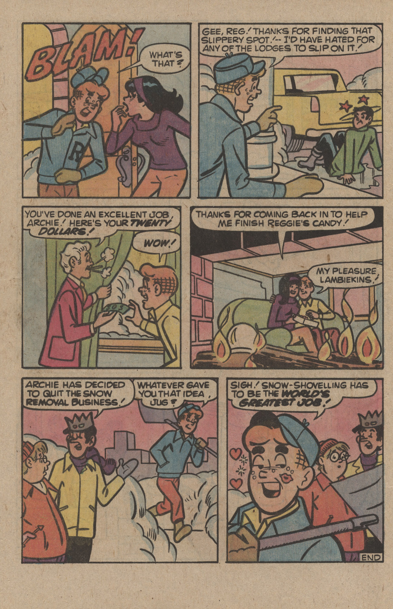 Read online Reggie and Me (1966) comic -  Issue #104 - 8