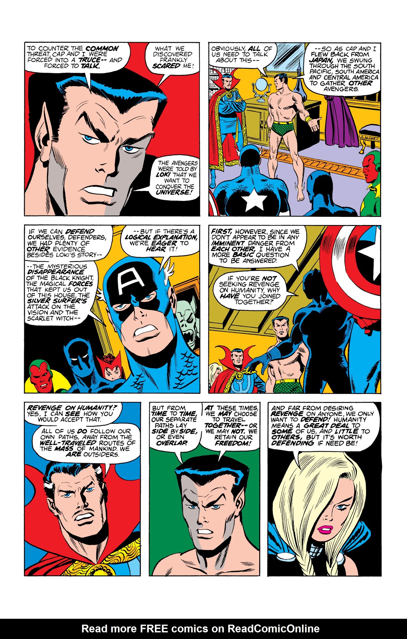 Read online Marvel Masterworks: The Defenders comic -  Issue # TPB 2 (Part 2) - 23