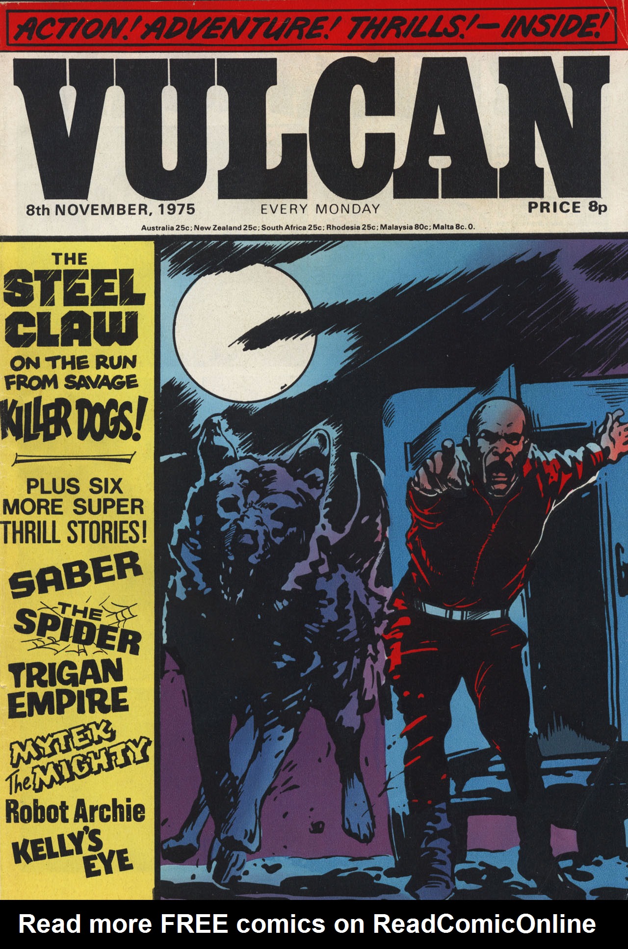 Read online Vulcan comic -  Issue #7 - 1
