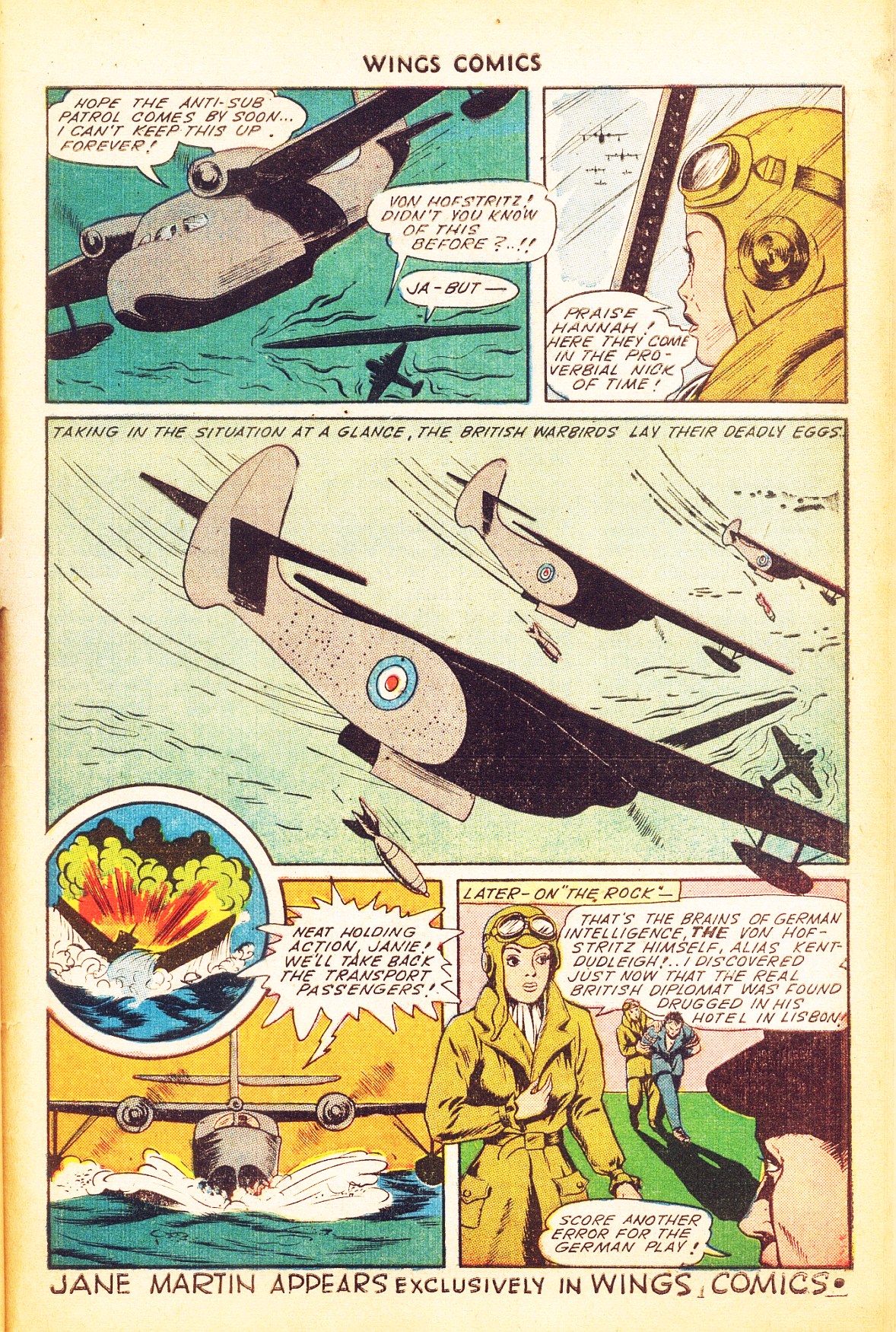 Read online Wings Comics comic -  Issue #51 - 41