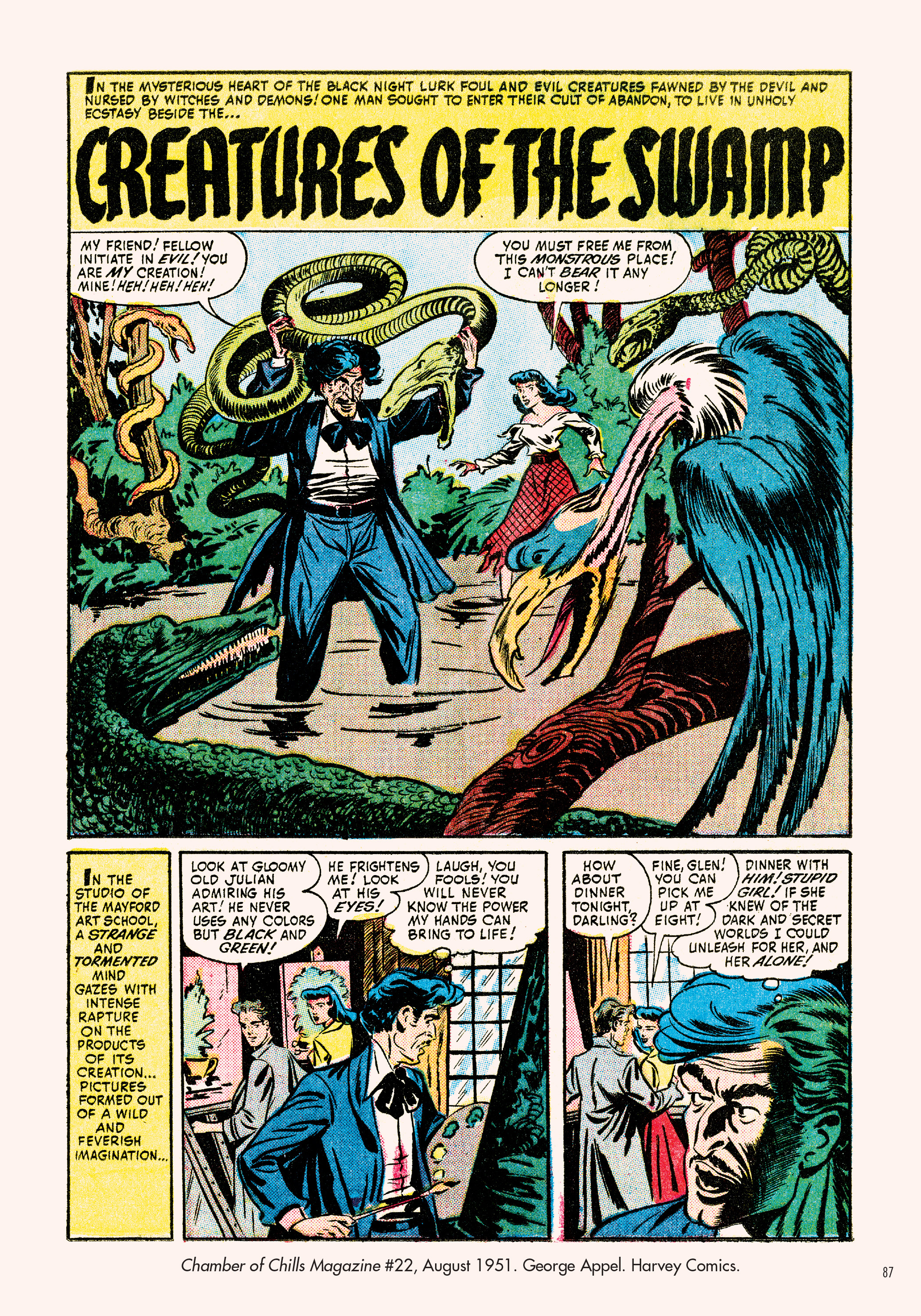 Read online Classic Monsters of Pre-Code Horror Comics: Swamp Monsters comic -  Issue # TPB - 87