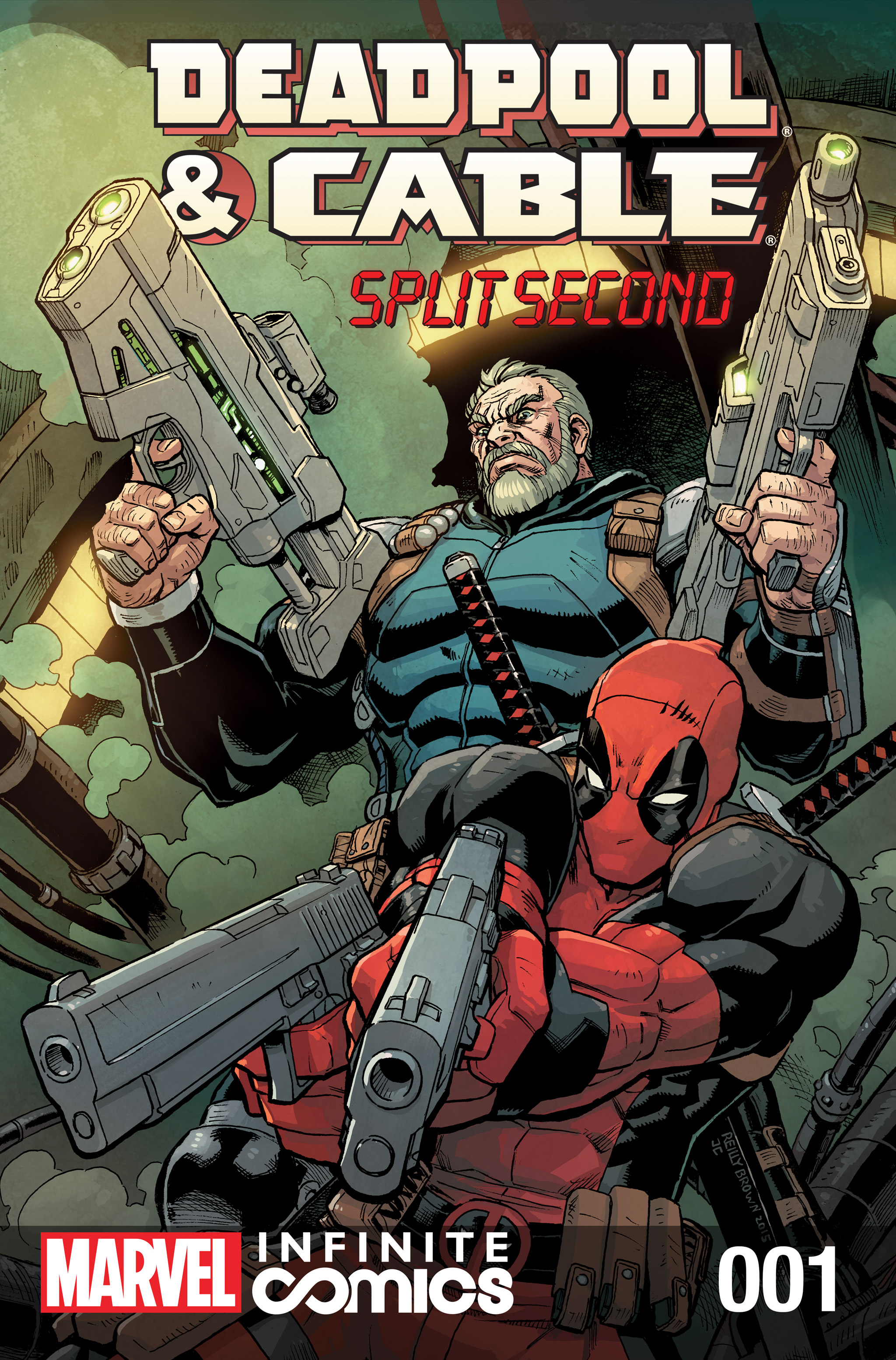 Read online Deadpool & Cable: Split Second Infinite Comic comic -  Issue #1 - 1