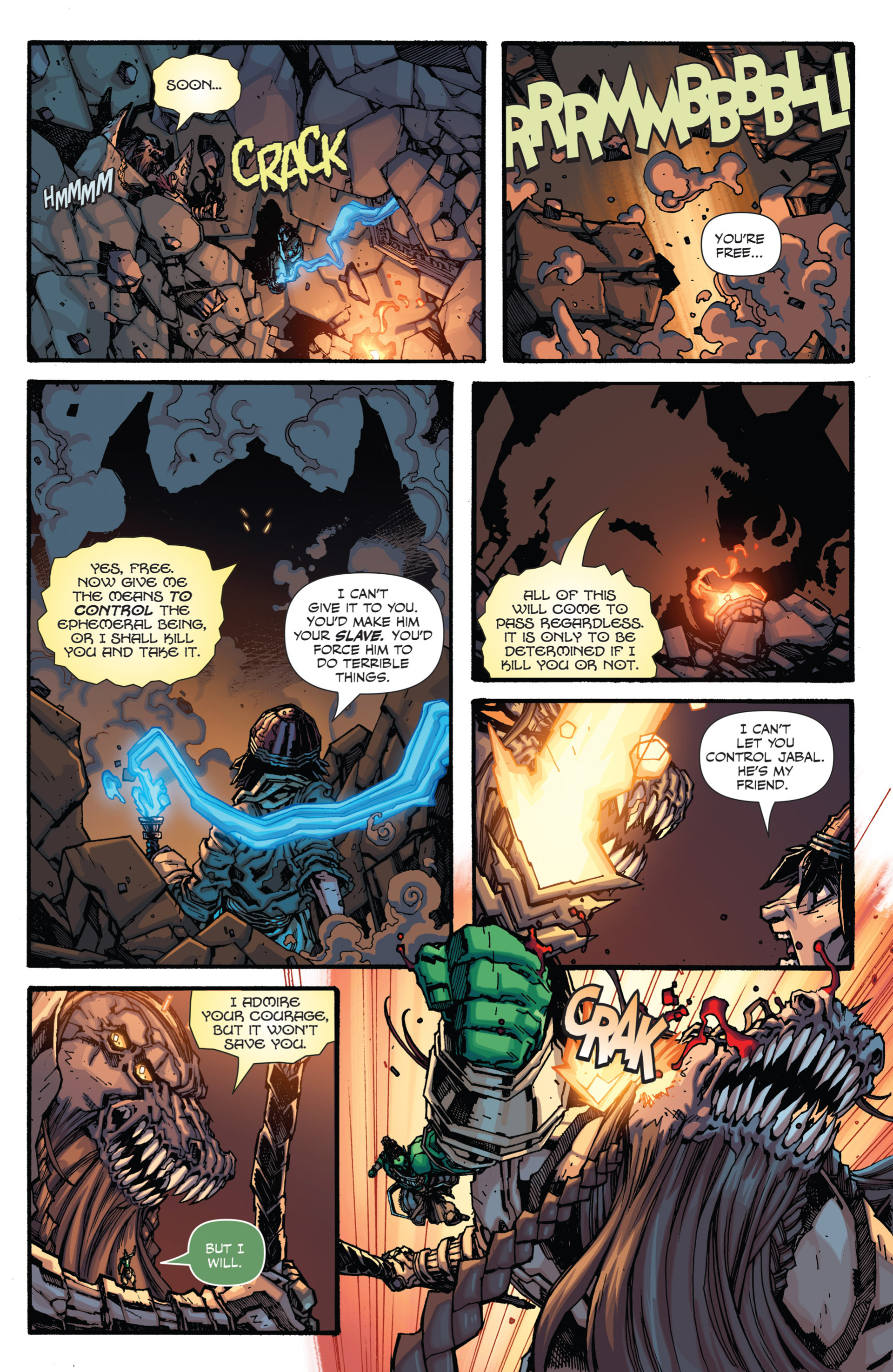 Read online Jinnrise comic -  Issue #7 - 19