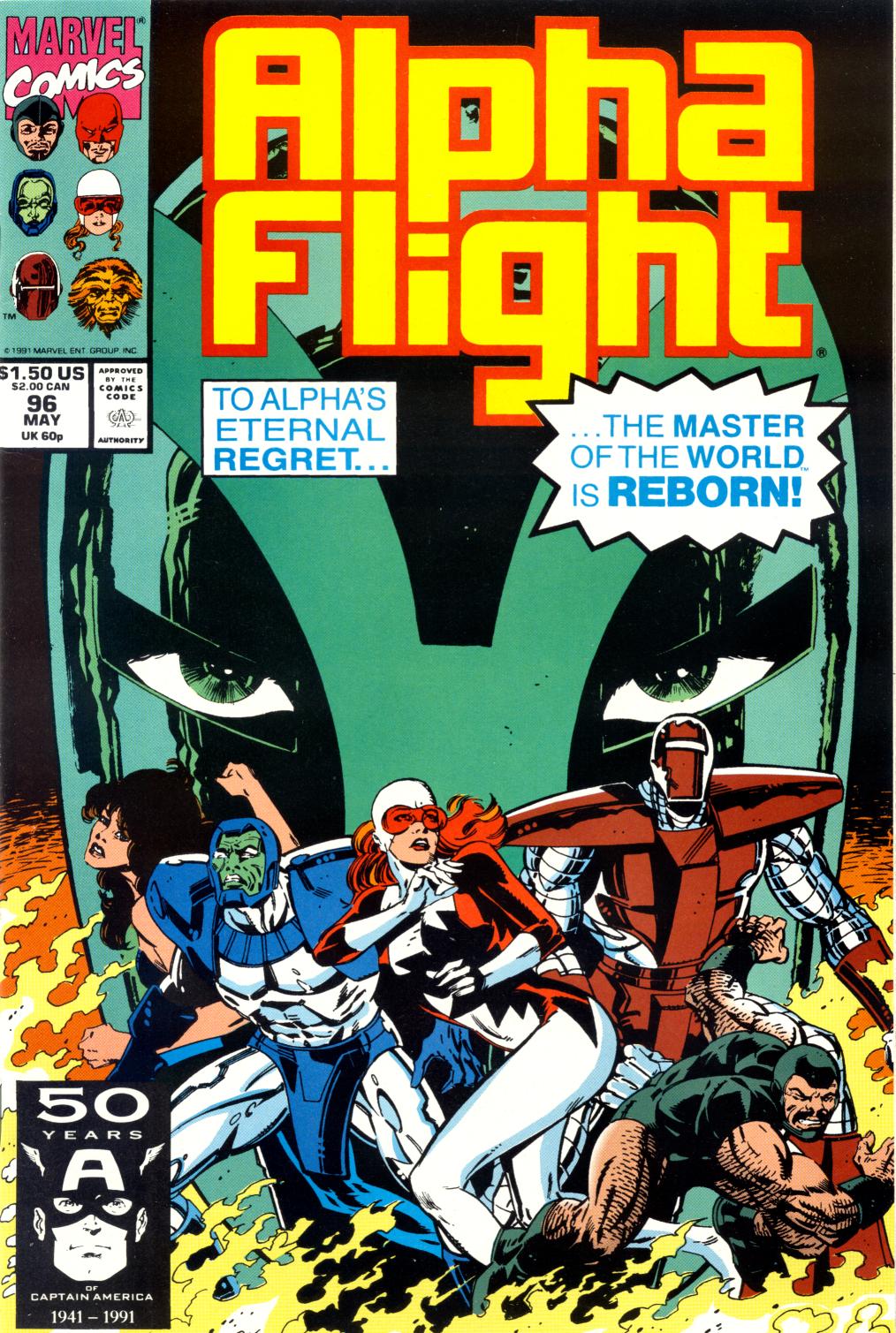 Read online Alpha Flight (1983) comic -  Issue #96 - 1