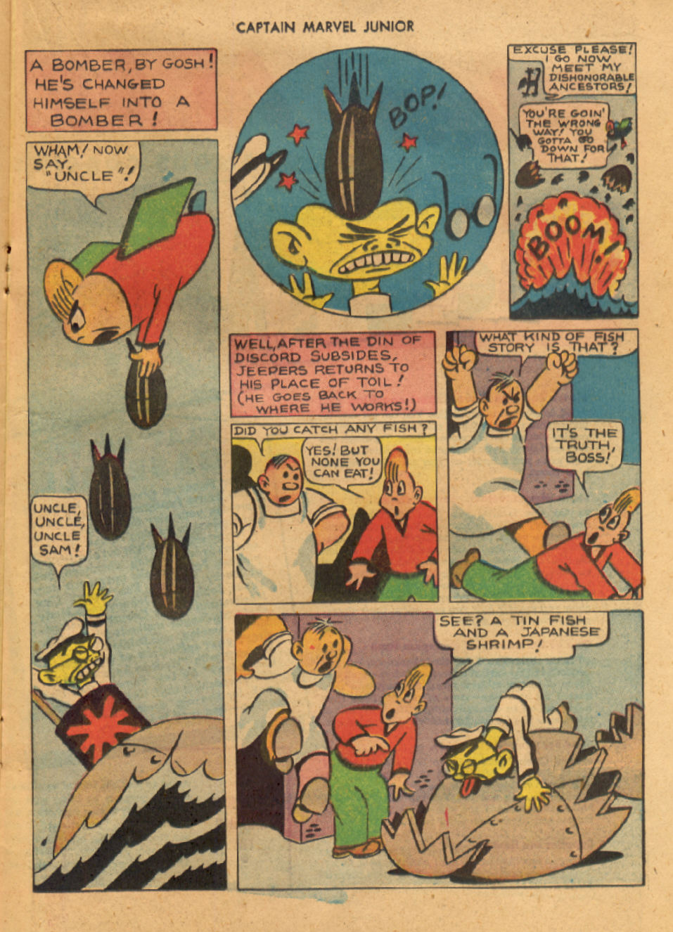 Read online Captain Marvel, Jr. comic -  Issue #31 - 17