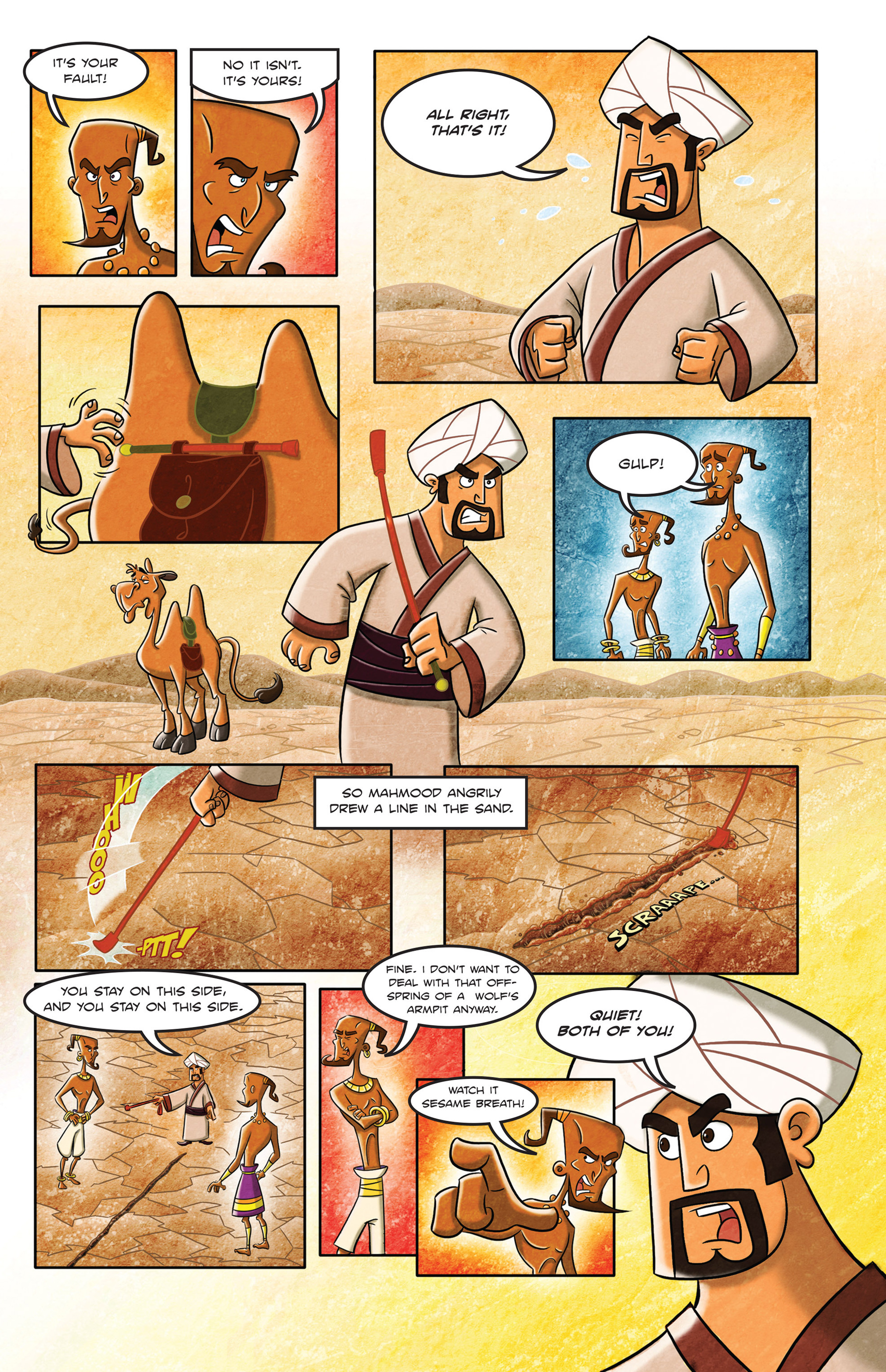 Read online 1001 Nights comic -  Issue #3 - 12