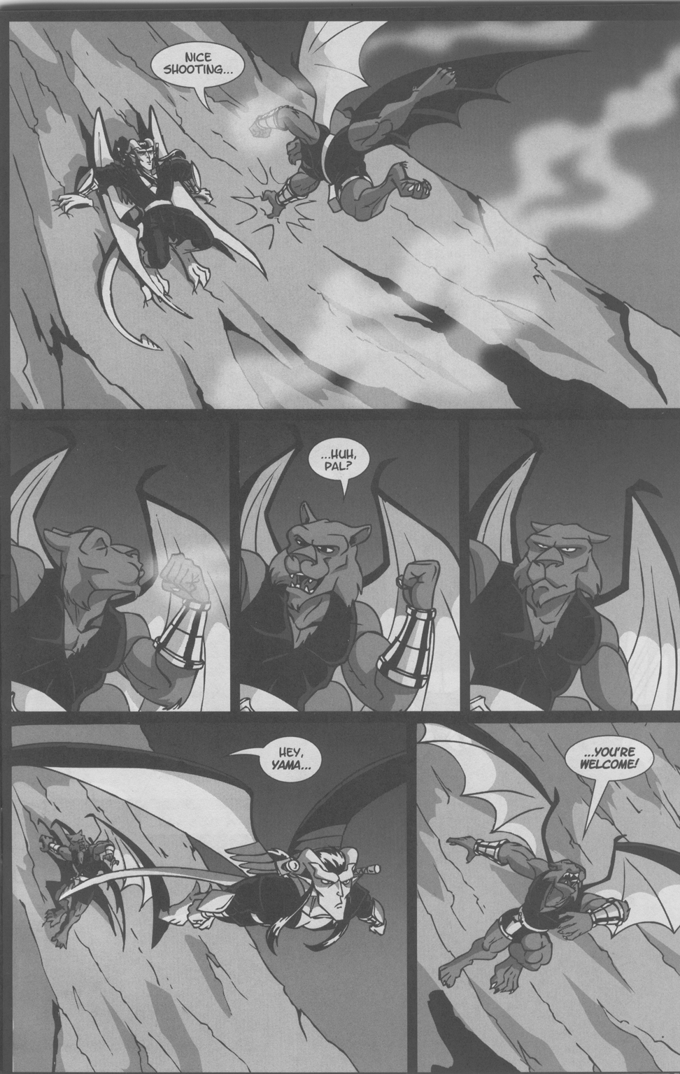 Read online Gargoyles: Bad Guys comic -  Issue #4 - 5