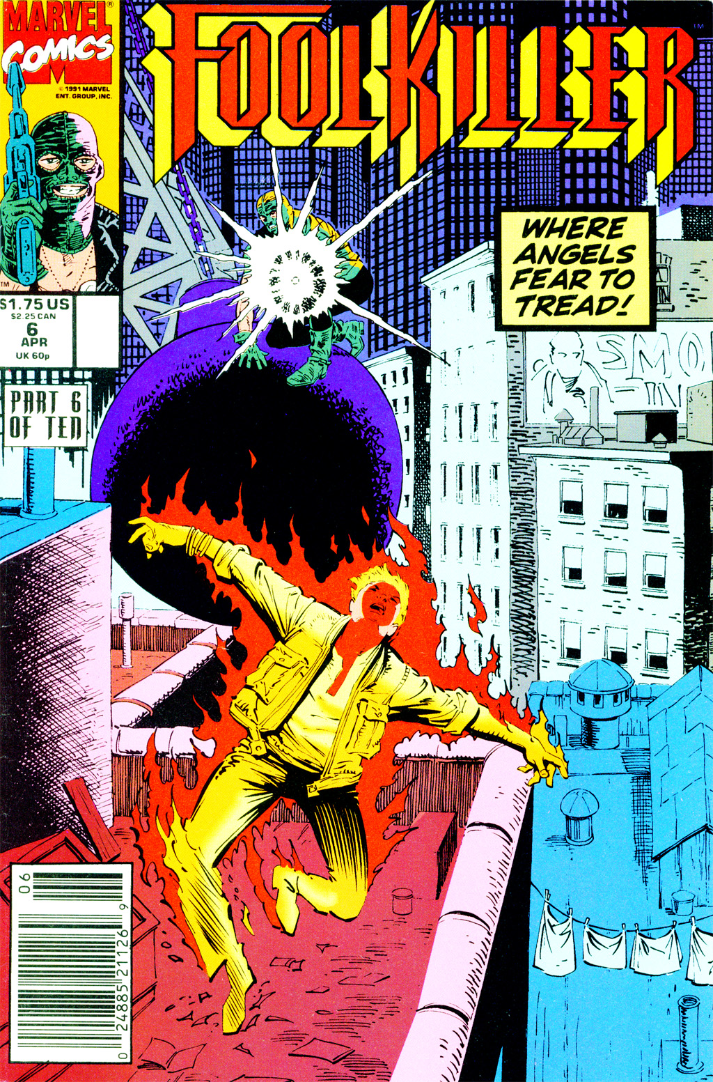 Read online Foolkiller (1990) comic -  Issue #6 - 1