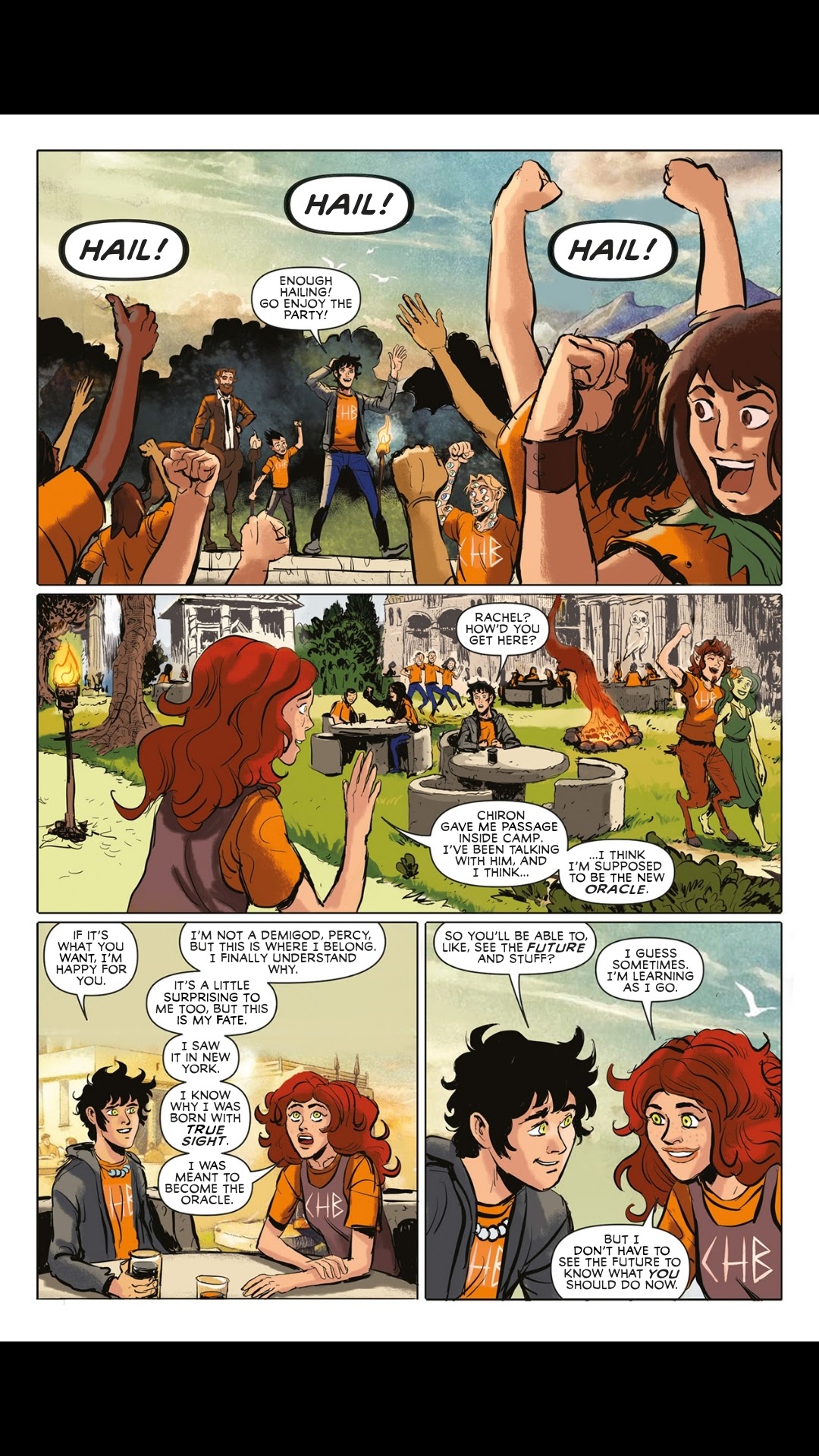 Read online Percy Jackson and the Olympians comic -  Issue # TPB 5 - 126