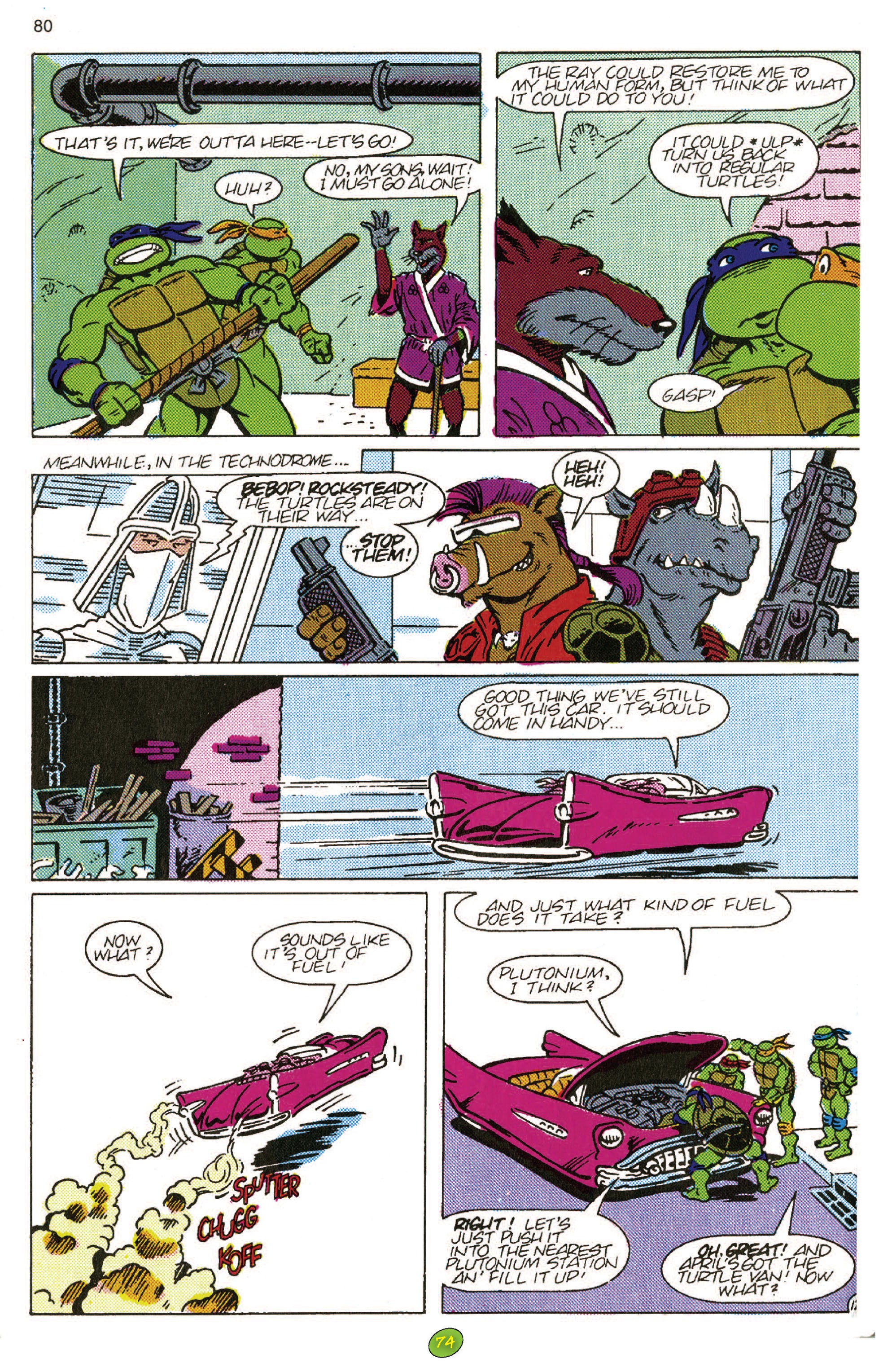 Read online Teenage Mutant Ninja Turtles 100-Page Spectacular comic -  Issue # TPB - 76