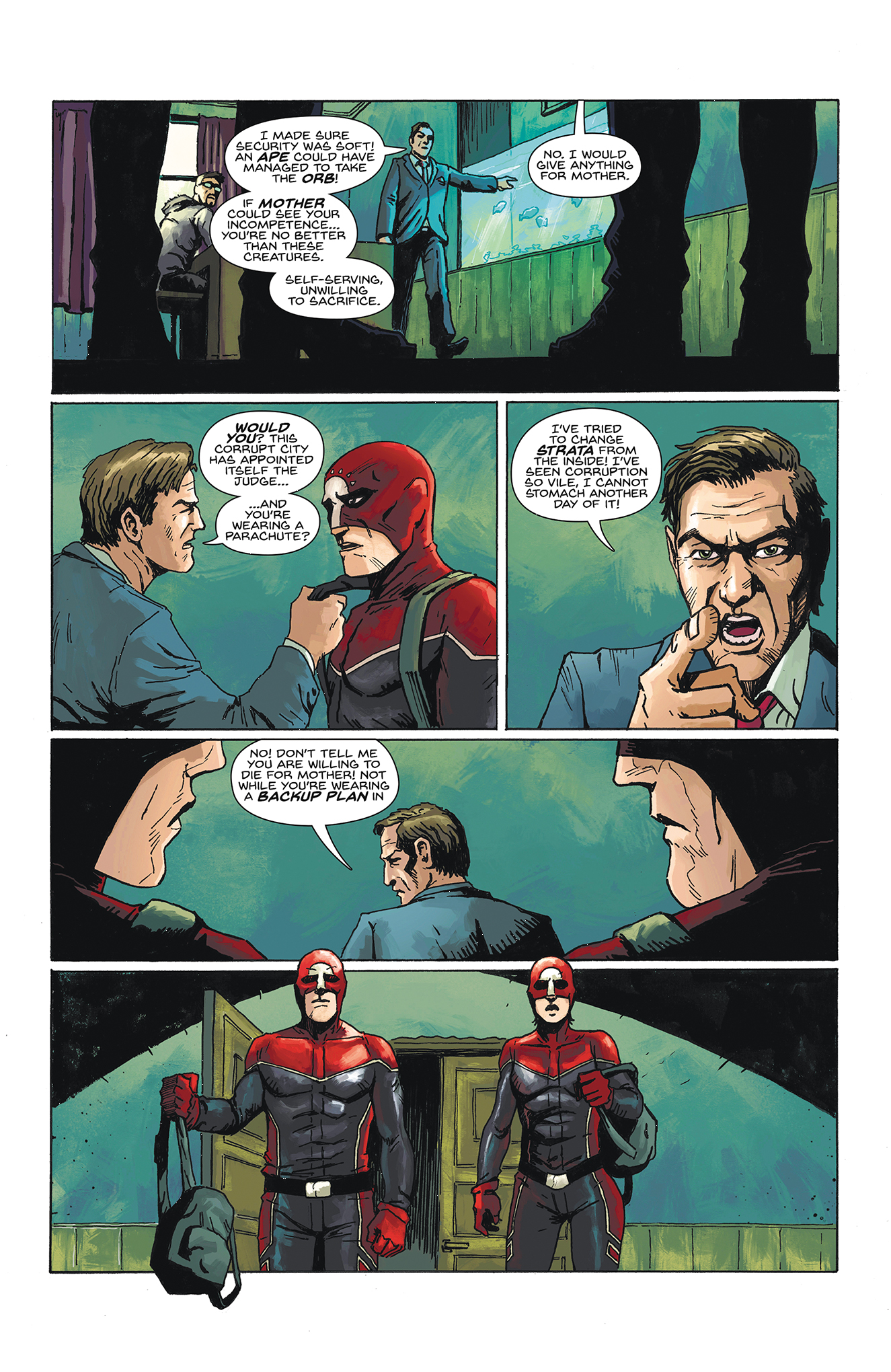 Read online Downcast comic -  Issue #1 - 17