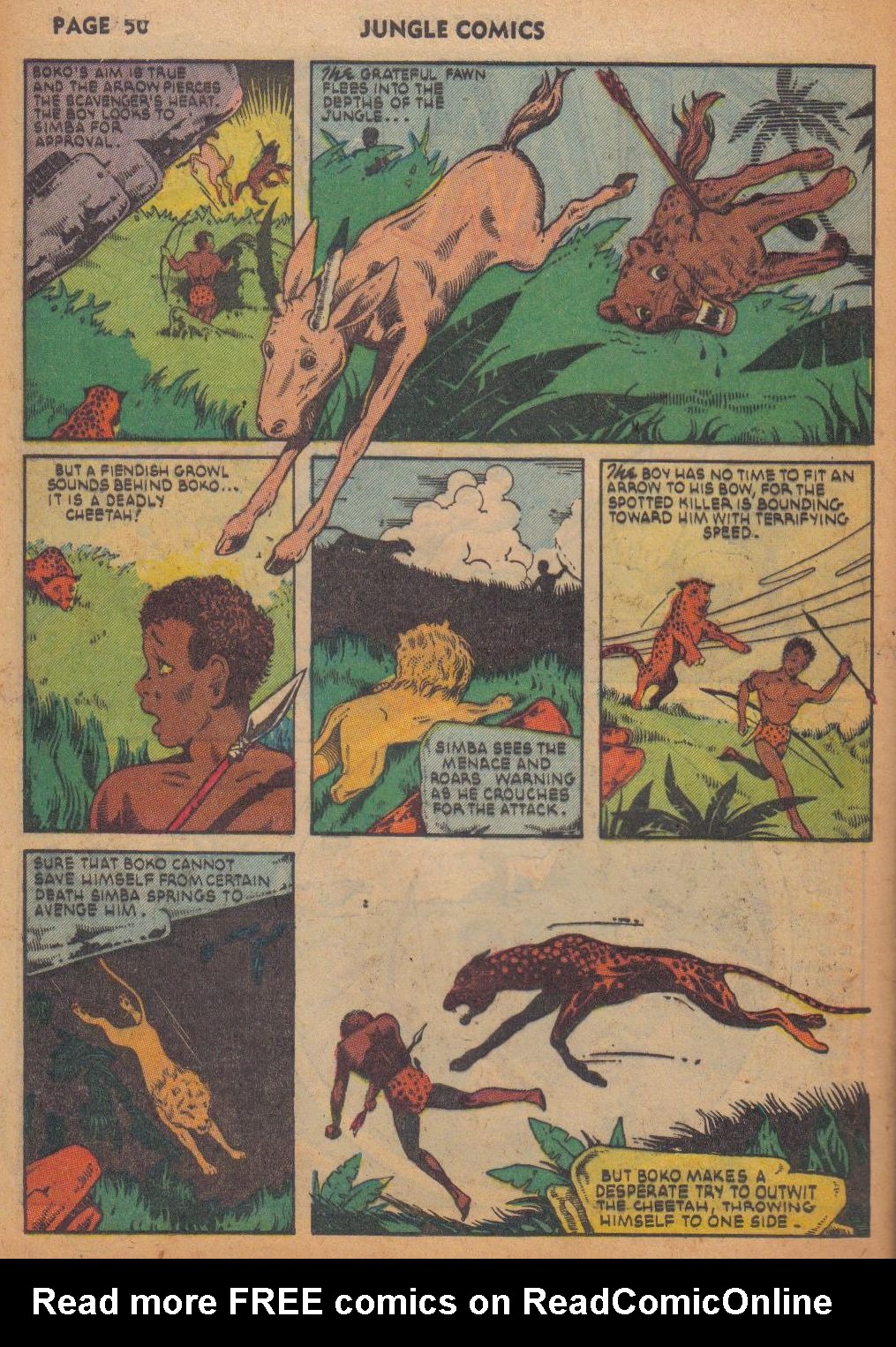 Read online Jungle Comics comic -  Issue #29 - 51