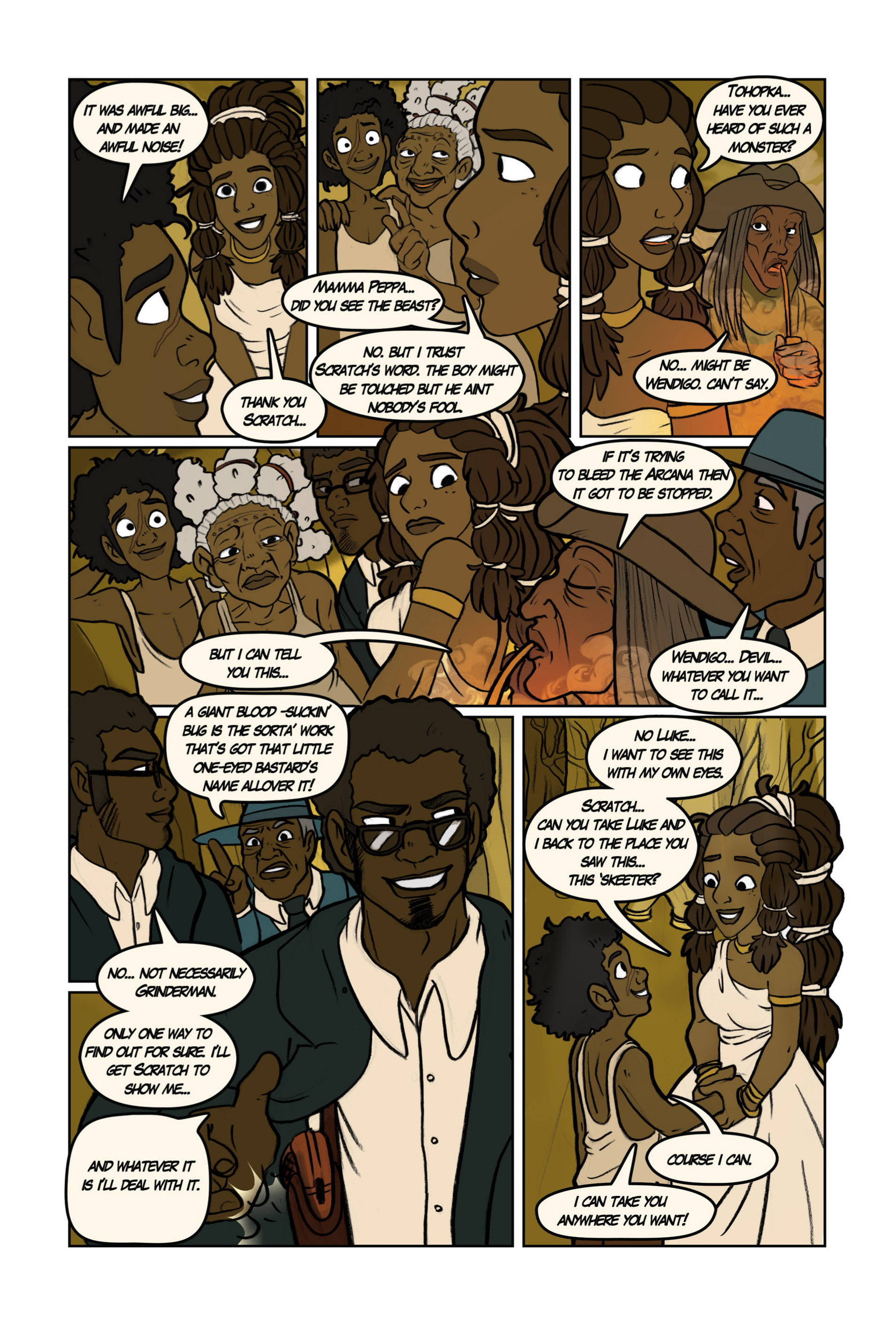 Read online Bayou Arcana comic -  Issue # TPB - 110