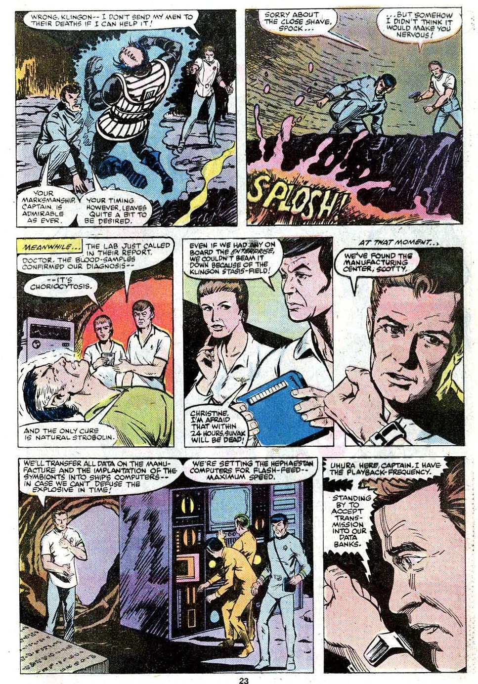 Read online Star Trek (1980) comic -  Issue #13 - 24