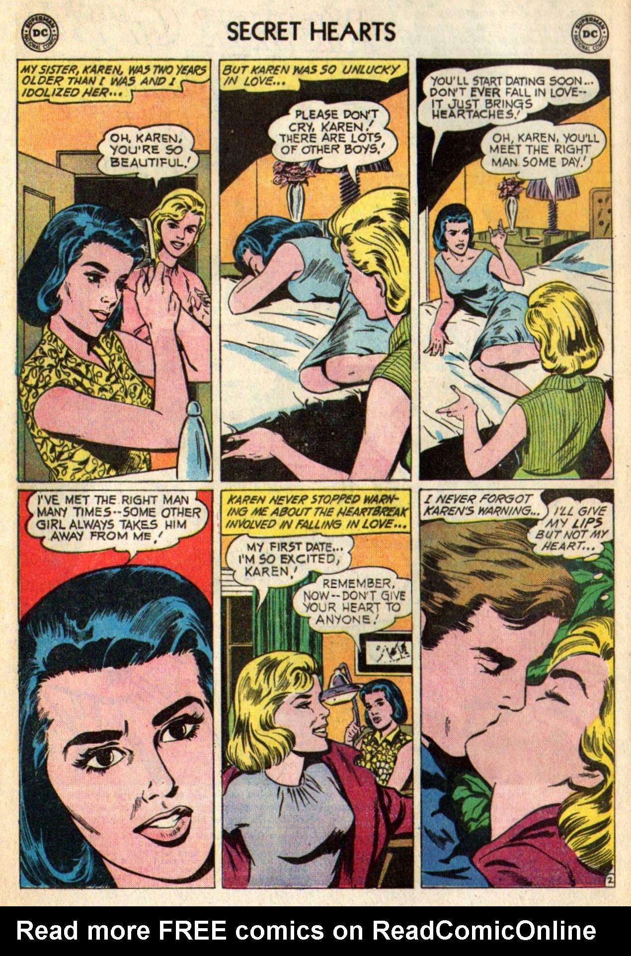 Read online Secret Hearts comic -  Issue #98 - 4