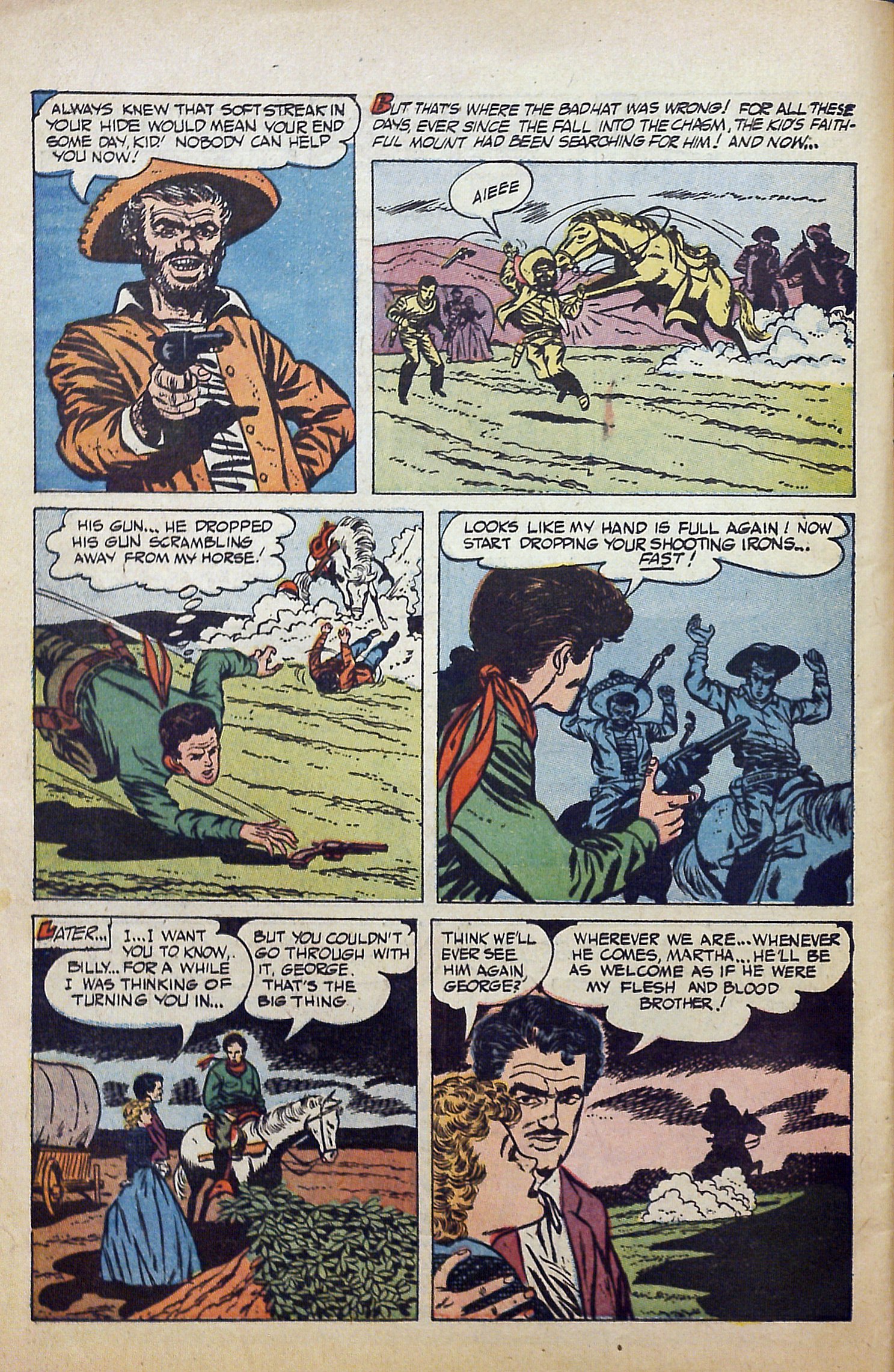 Read online Billy the Kid Adventure Magazine comic -  Issue #28 - 30