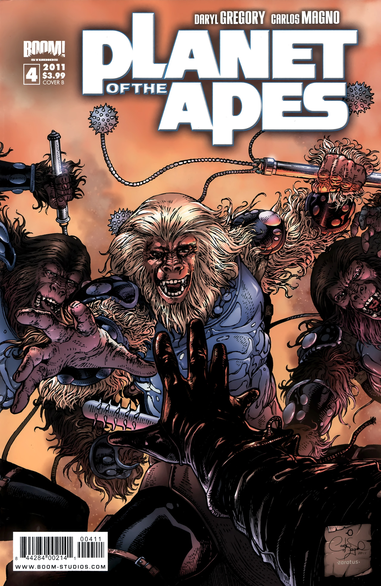 Read online Planet of the Apes (2011) comic -  Issue #4 - 2