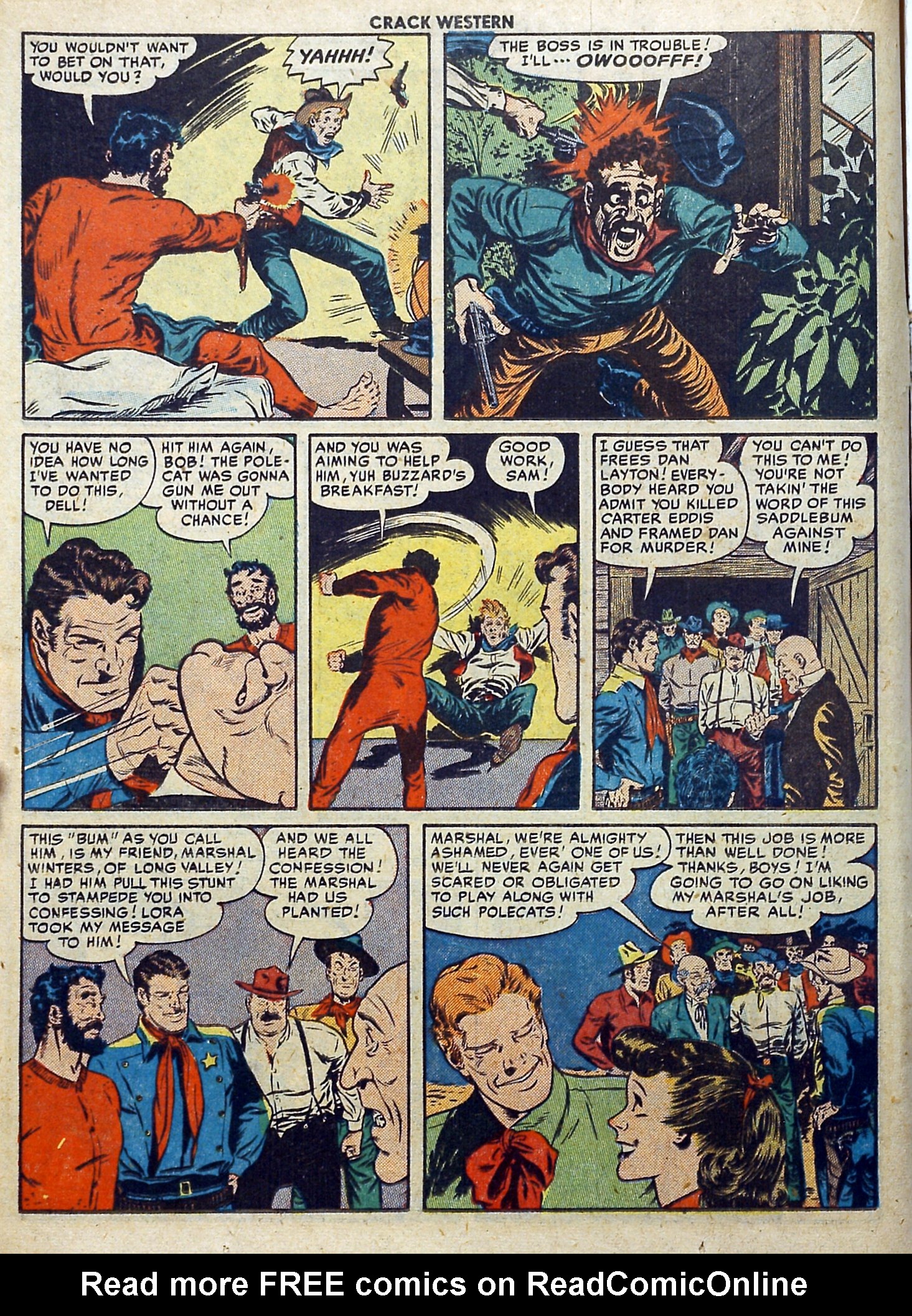 Read online Crack Western comic -  Issue #71 - 24