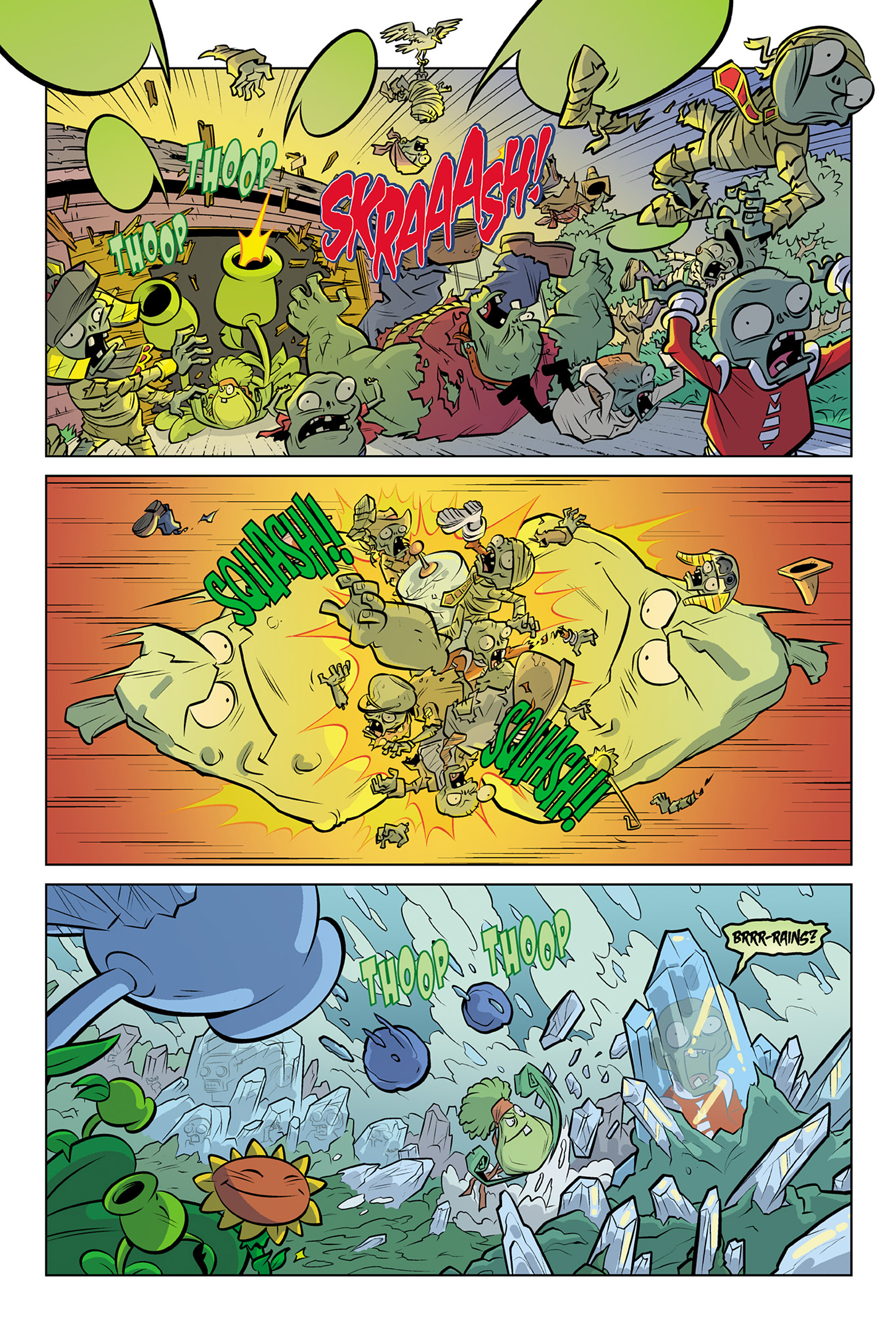 Read online Plants vs. Zombies: Timepocalypse comic -  Issue #6 - 13