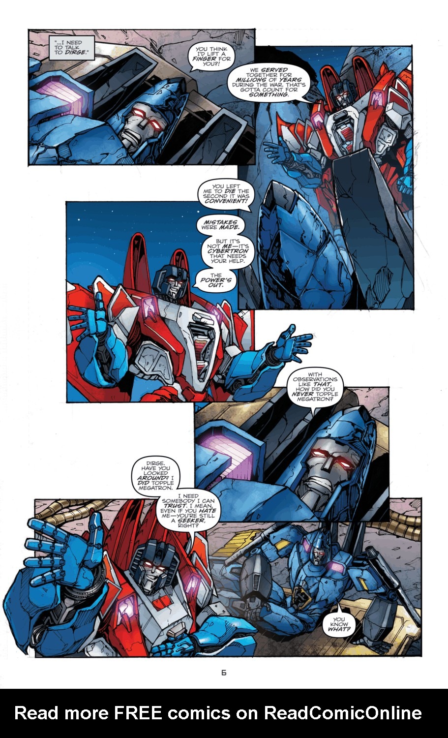 Read online Transformers: Robots In Disguise (2012) comic -  Issue #20 - 9