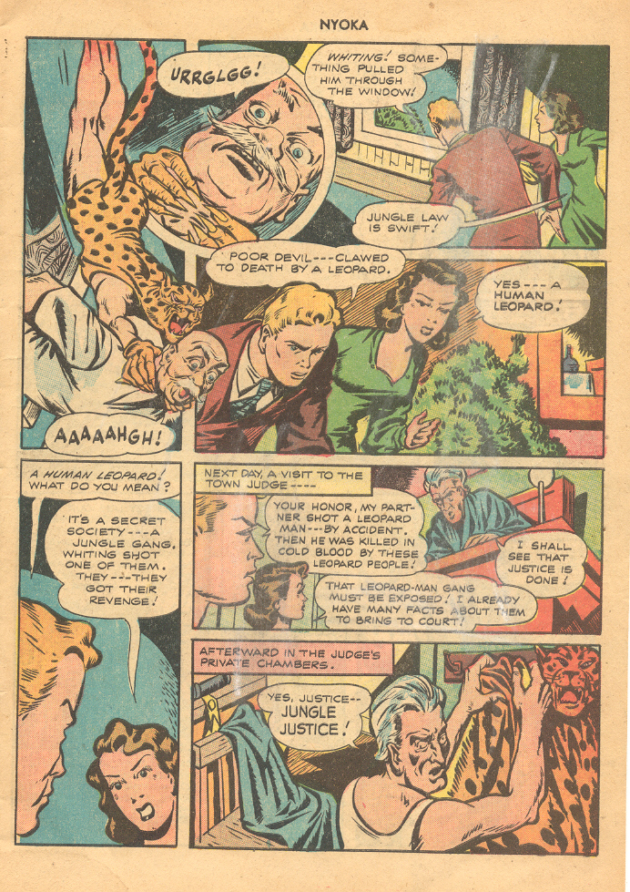 Read online Nyoka the Jungle Girl (1945) comic -  Issue #13 - 7