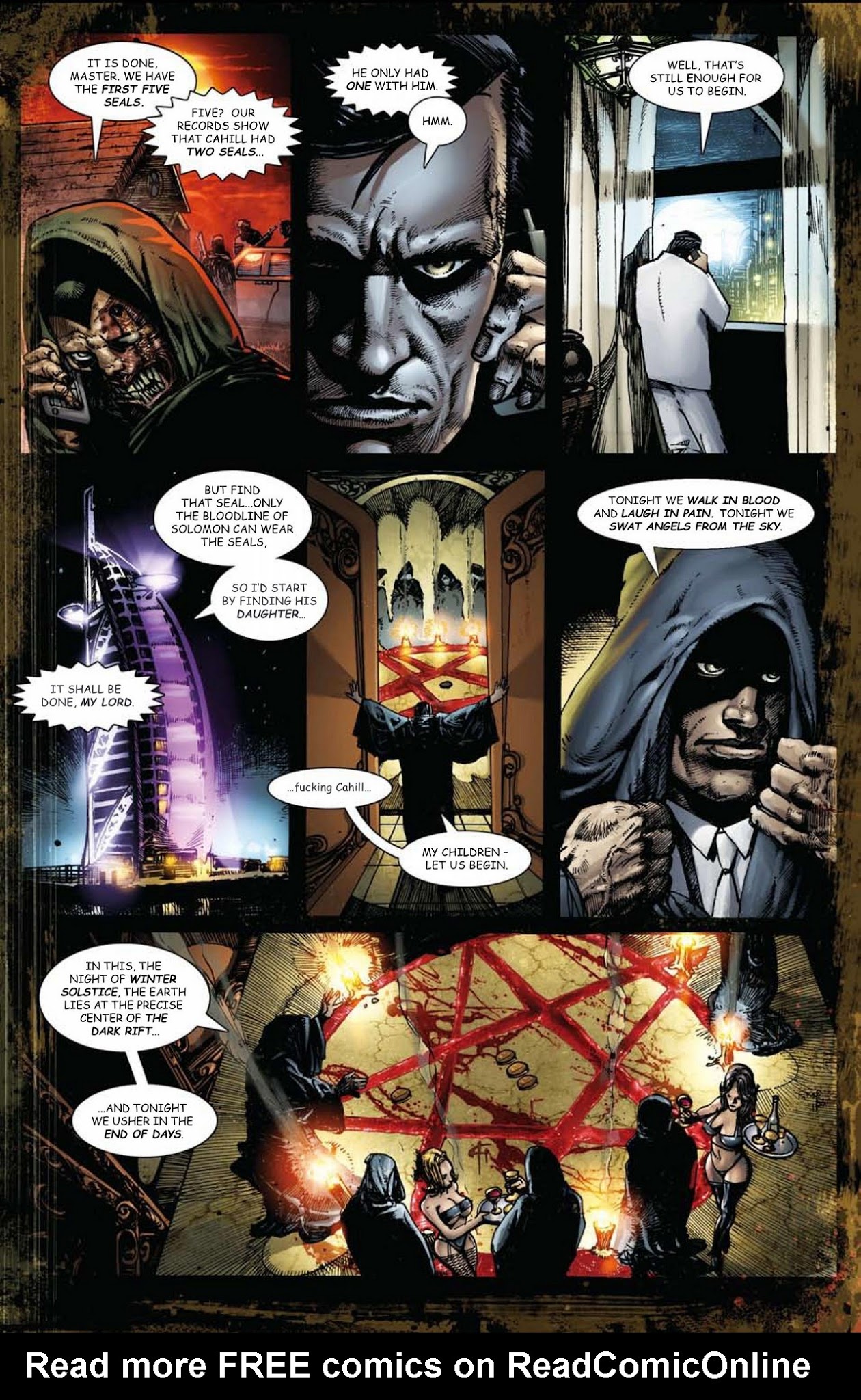 Read online The Four Horsemen of the Apocalypse comic -  Issue #1 - 35
