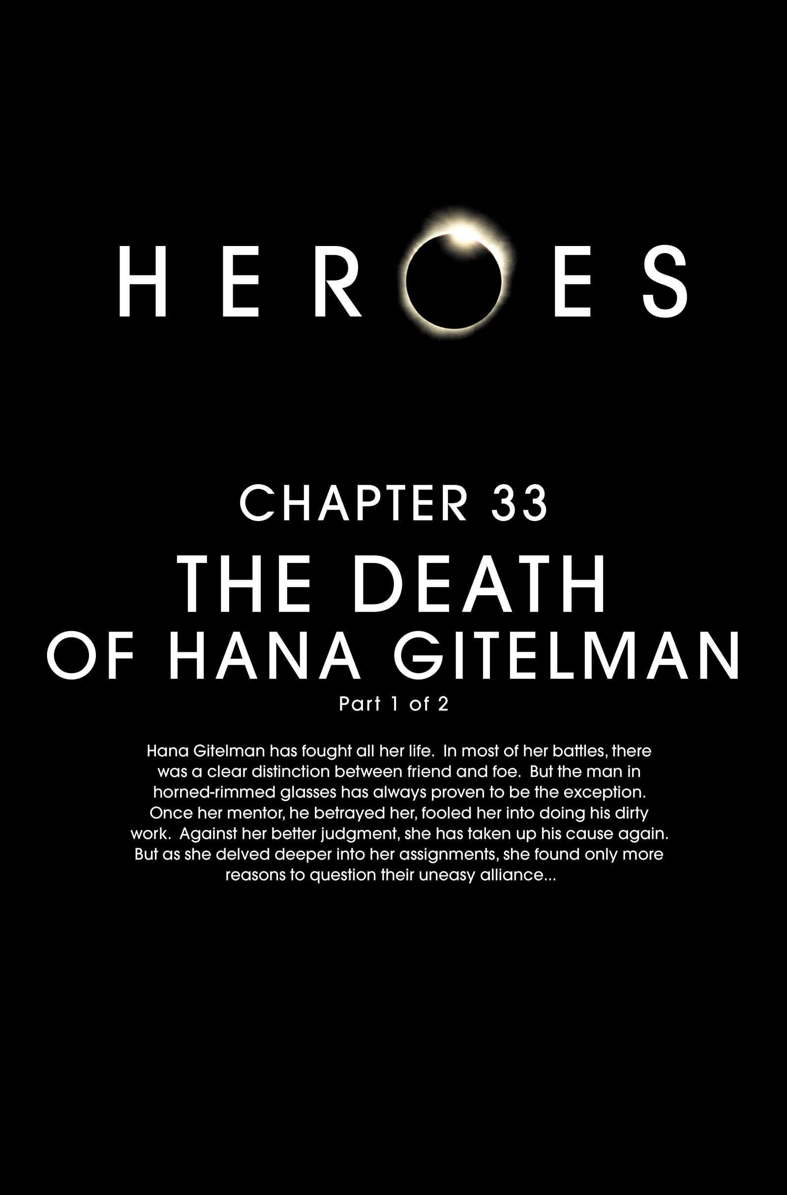 Read online Heroes comic -  Issue #33 - 1